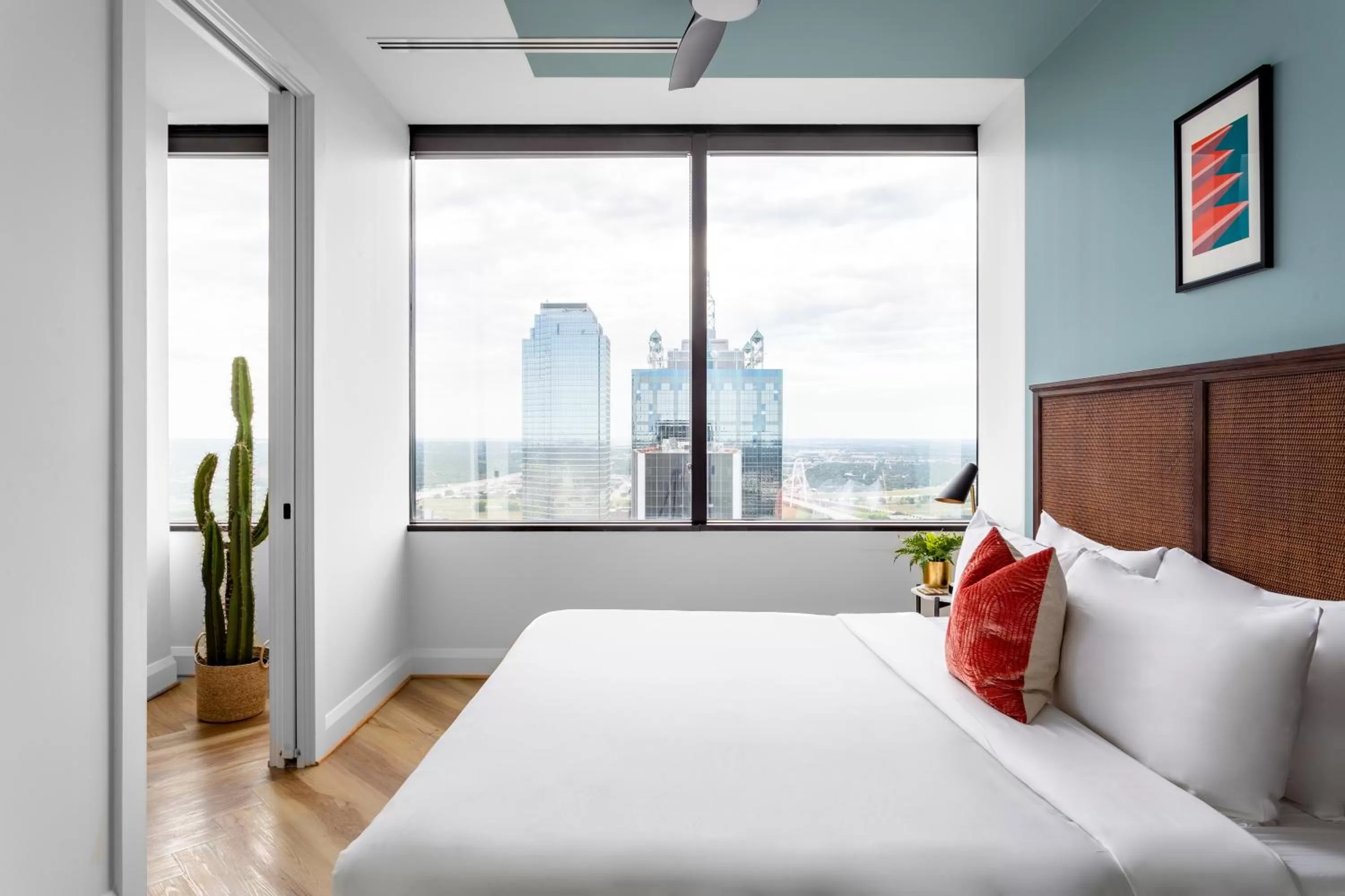 Bedroom, Bed in Mint House Dallas - Downtown