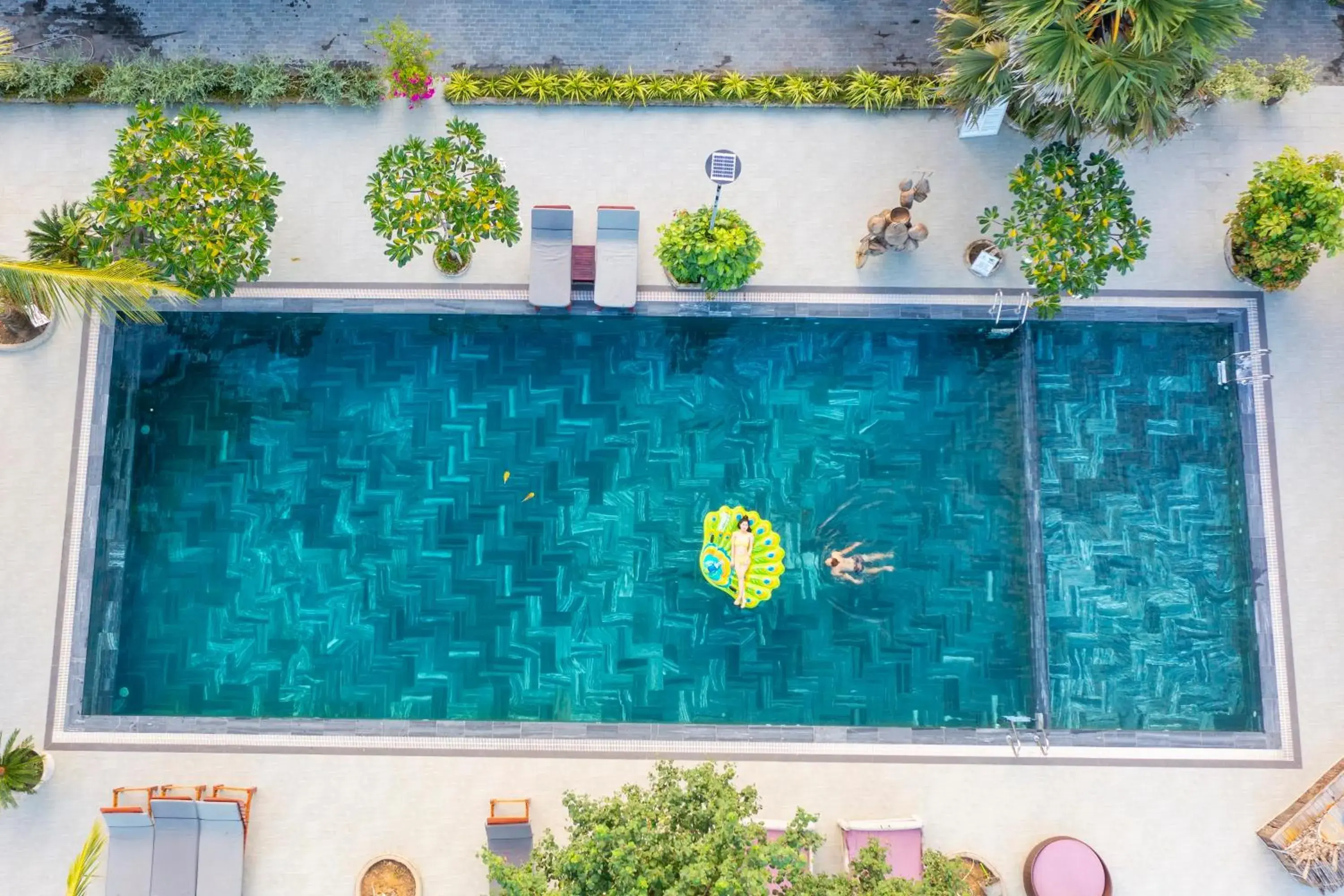 Pool view, Swimming Pool in Mai Phuong Resort Phu Quoc