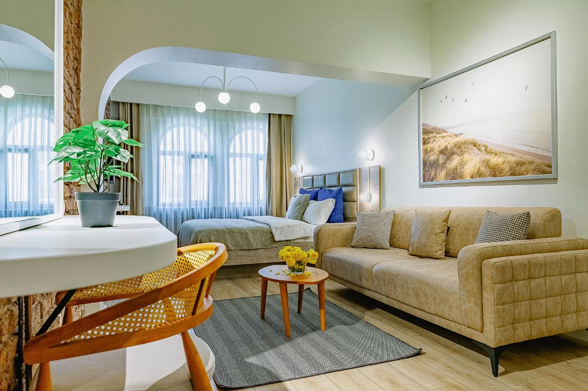 Seating area in The Wilson Galata Hotel