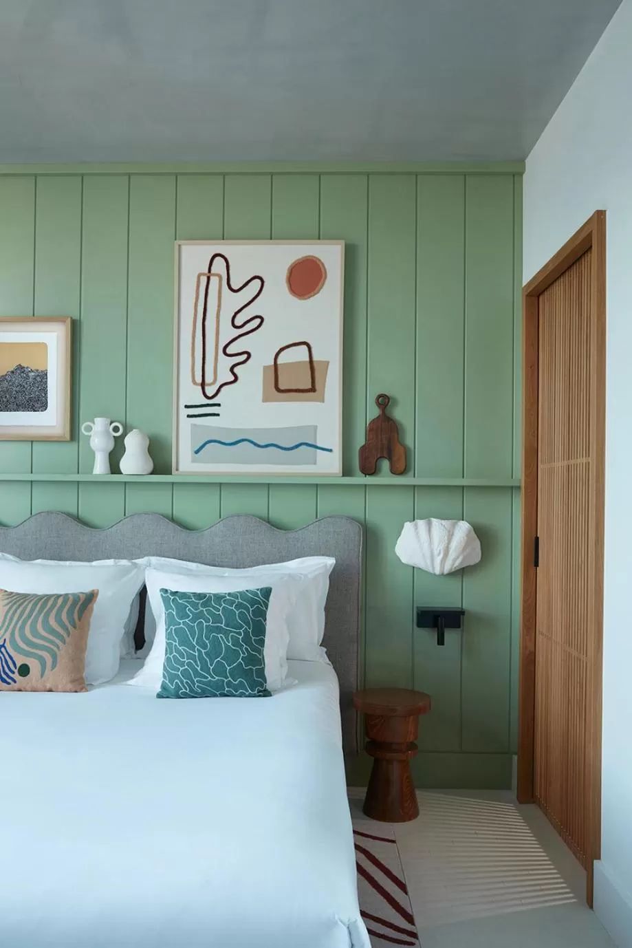 Bedroom, Bed in Hôtel de La Plage