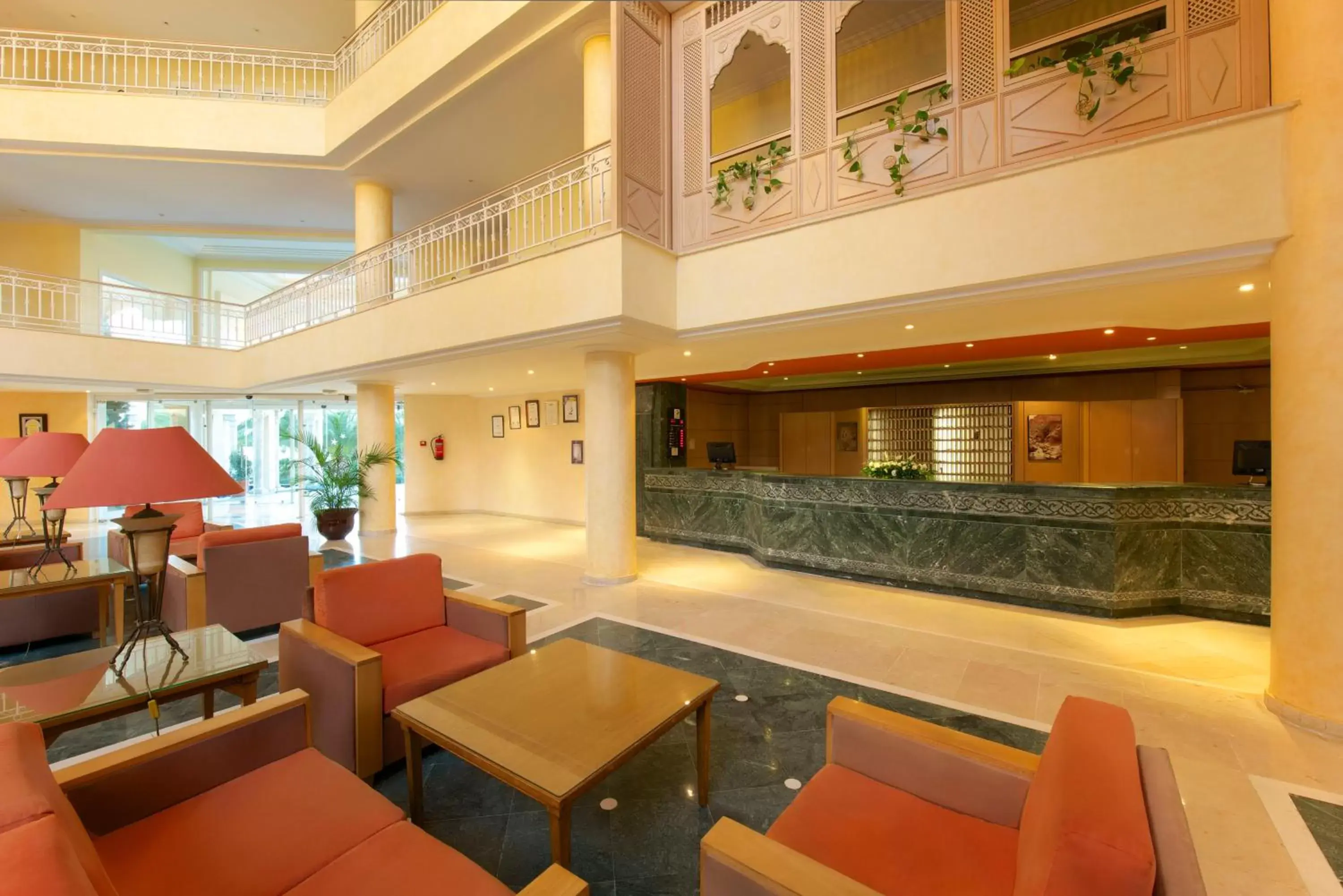 Lobby or reception in Iberostar Waves Averroes Lobby or reception in Iberostar Waves Averroes