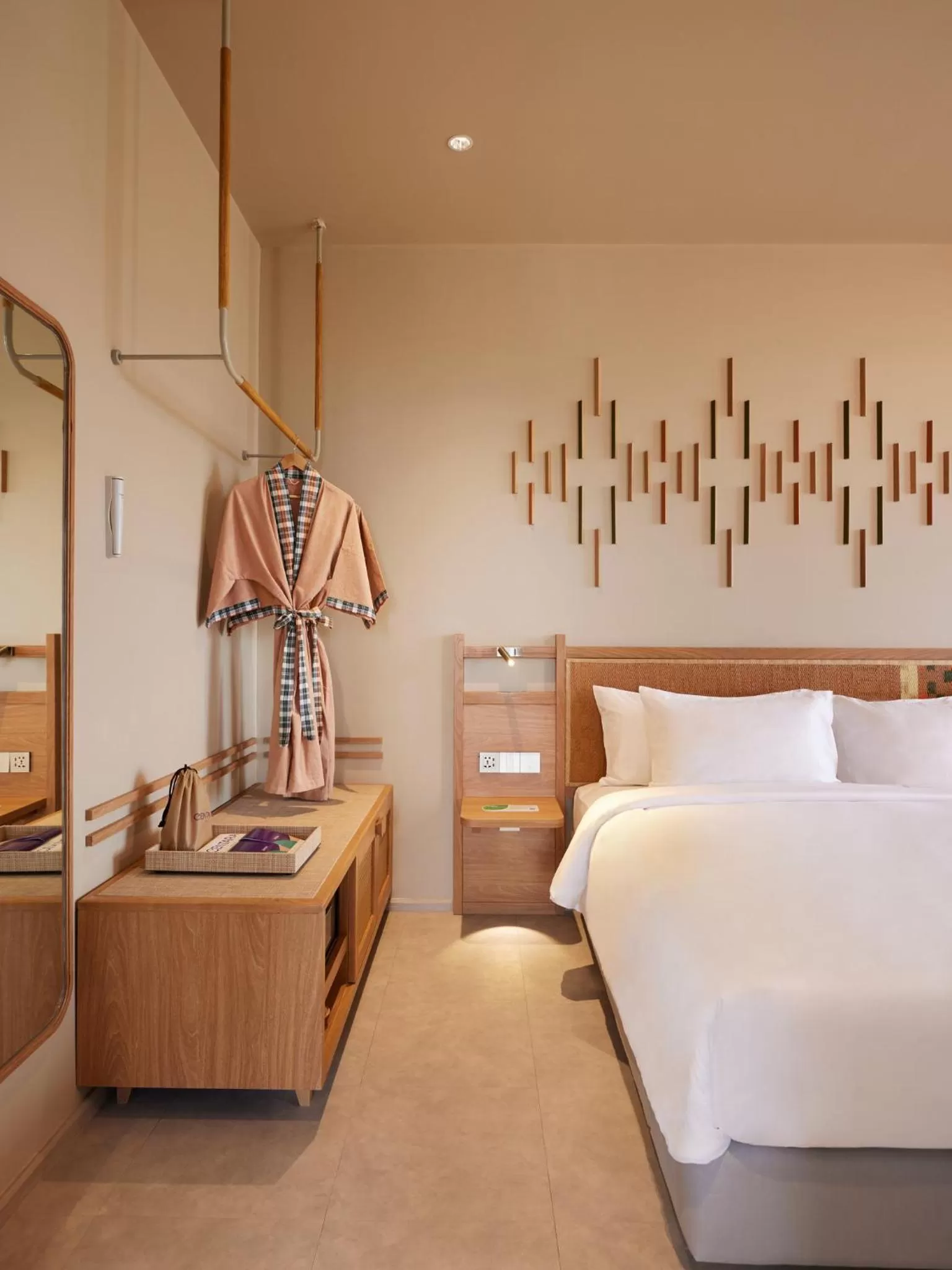 Photo of the whole room, Bed in Centara Korat