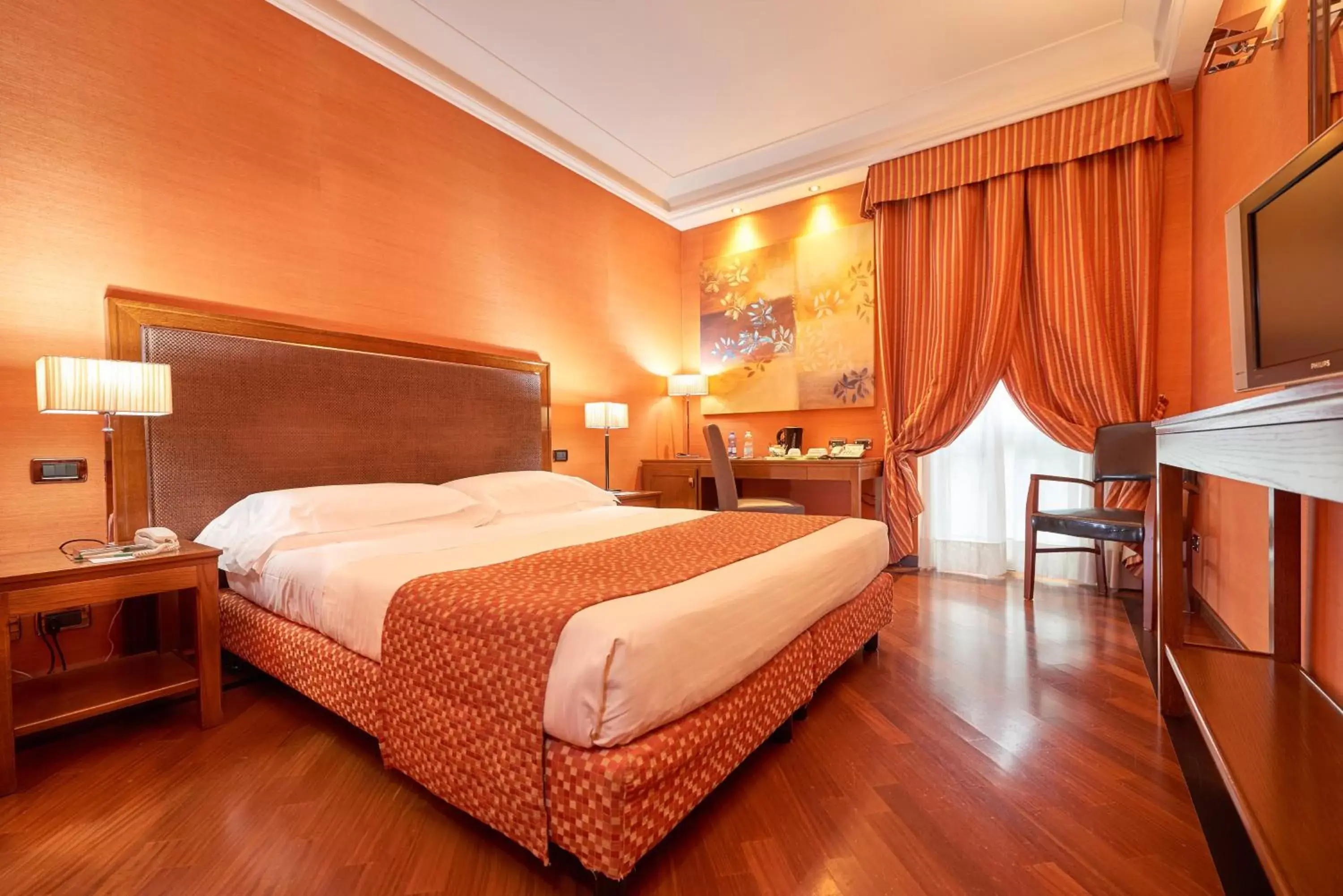 Bedroom, Bed in Grand Hotel Adriatico