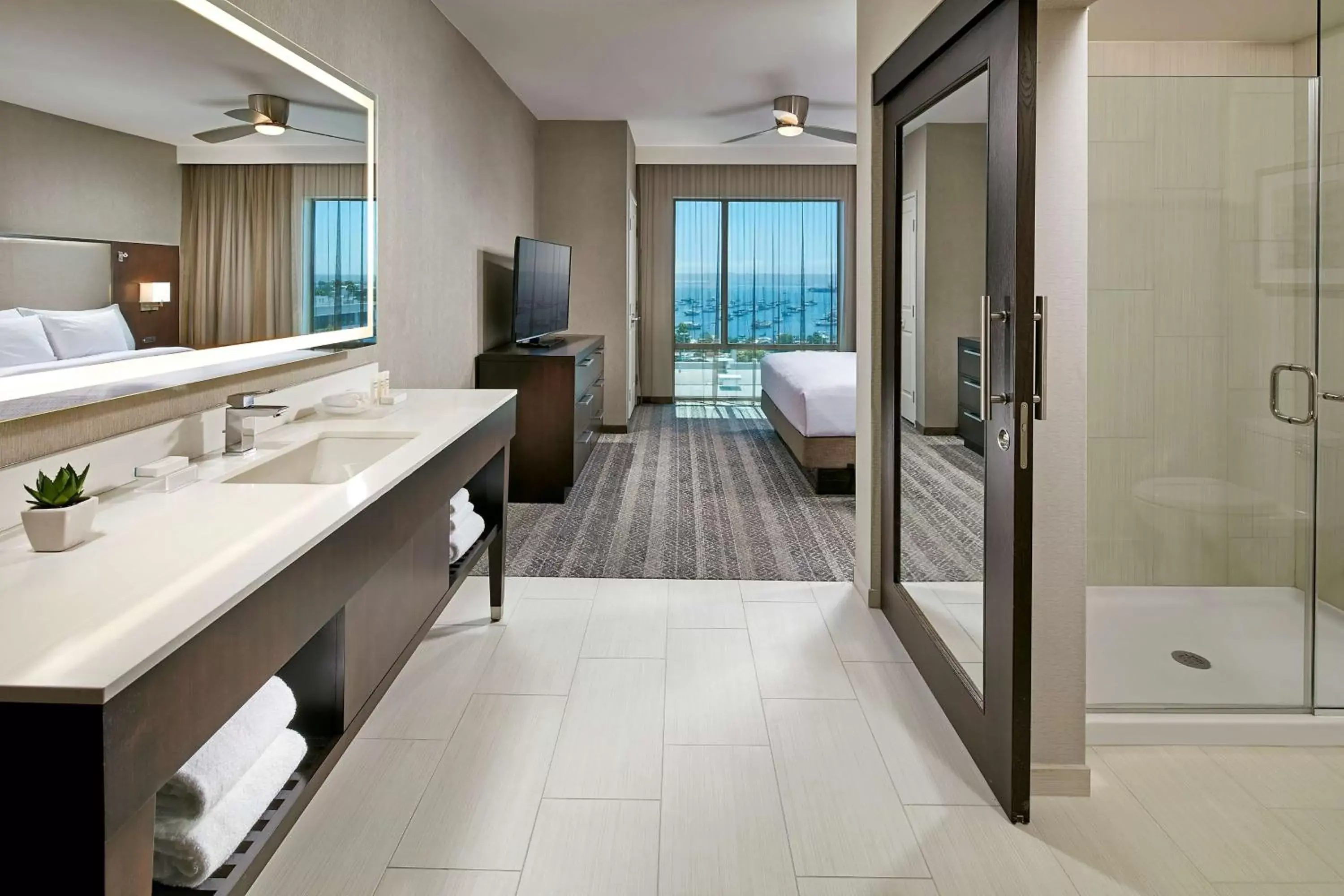 Bathroom in Homewood Suites by Hilton San Diego Downtown/Bayside