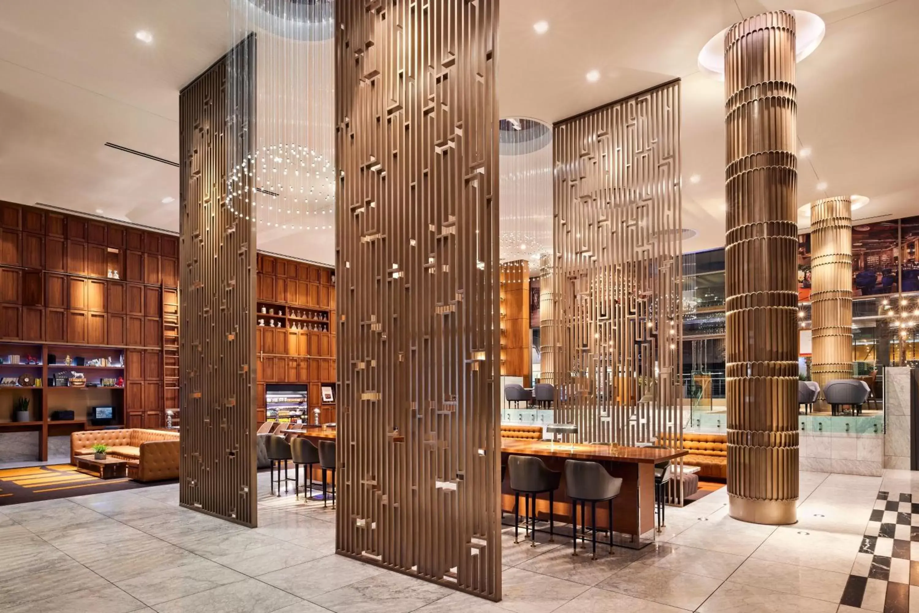 Lobby or reception, Restaurant/Places to Eat in Sheraton Grand Los Angeles