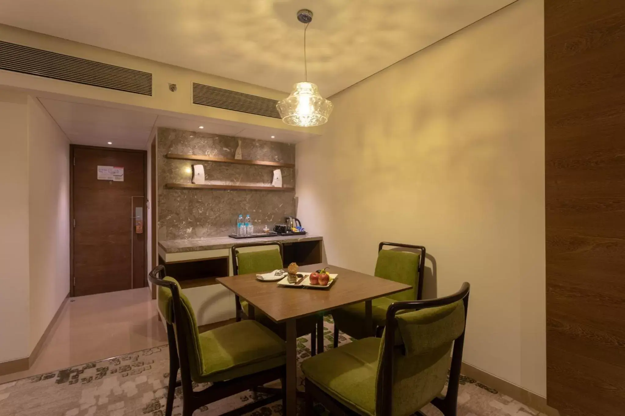 Living room, Dining Area in Sayaji Indore