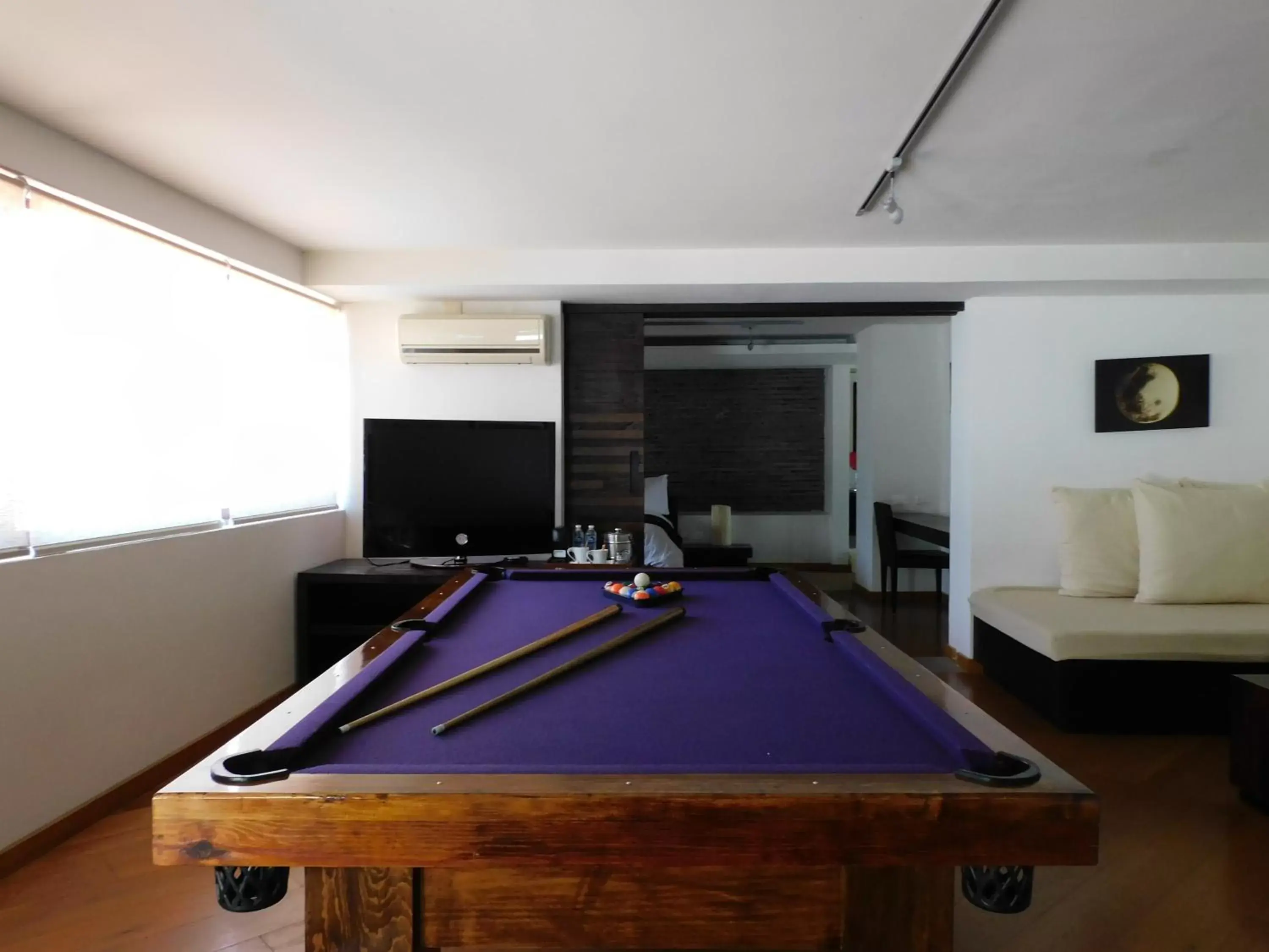 Living room, Billiards in Hotel & Spa Luna Canela Boutique