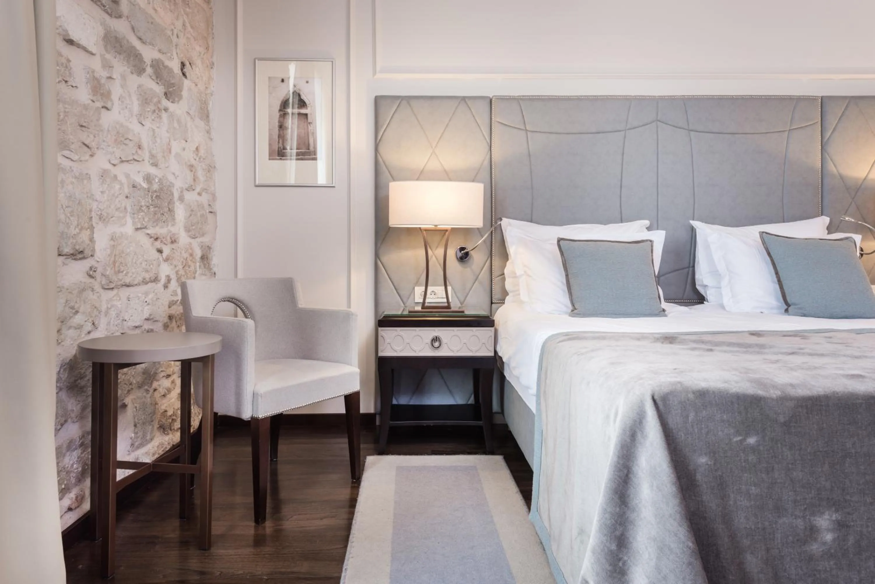 Bed in Bastion Heritage Hotel