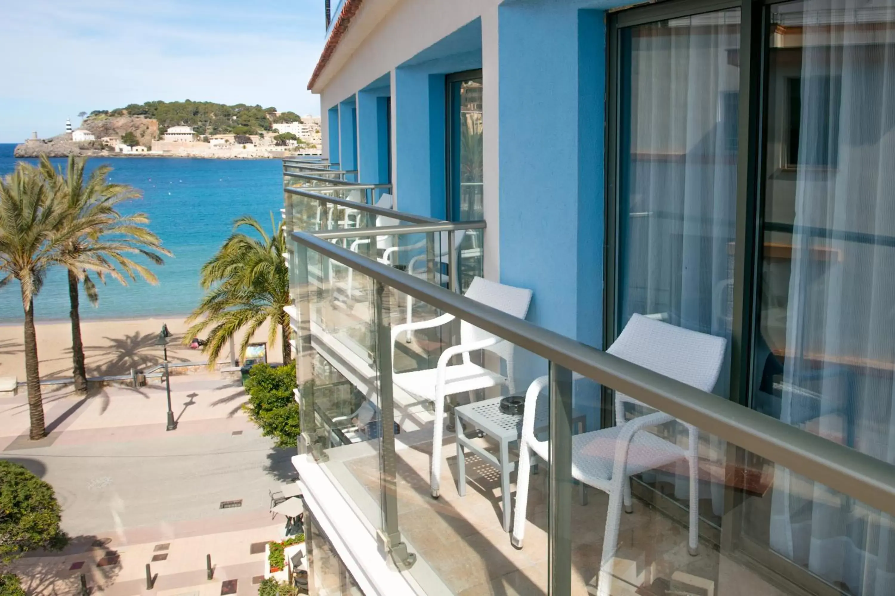 Sea view, Balcony/Terrace in Los Geranios