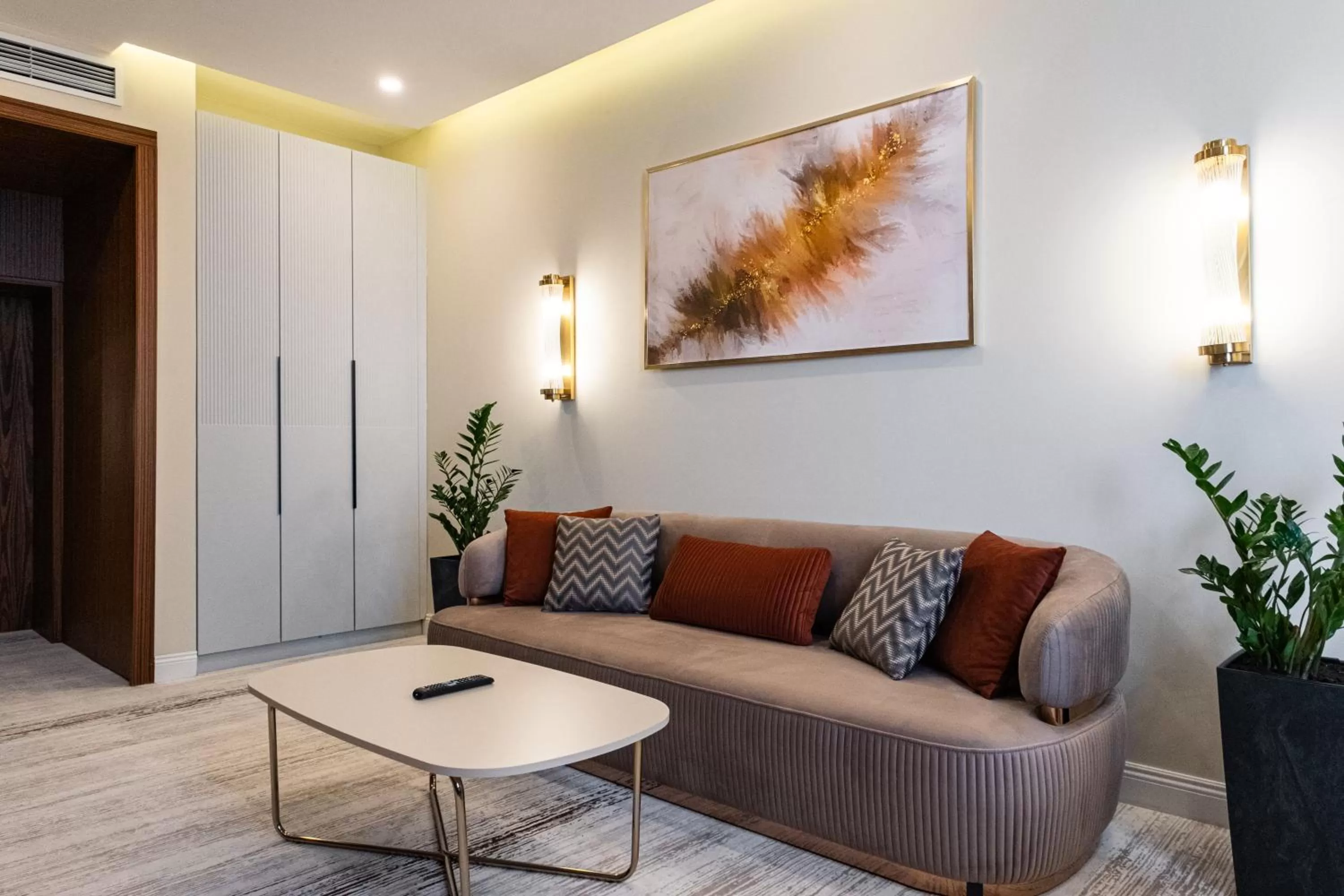 Seating area in Kazakhstan Hotel