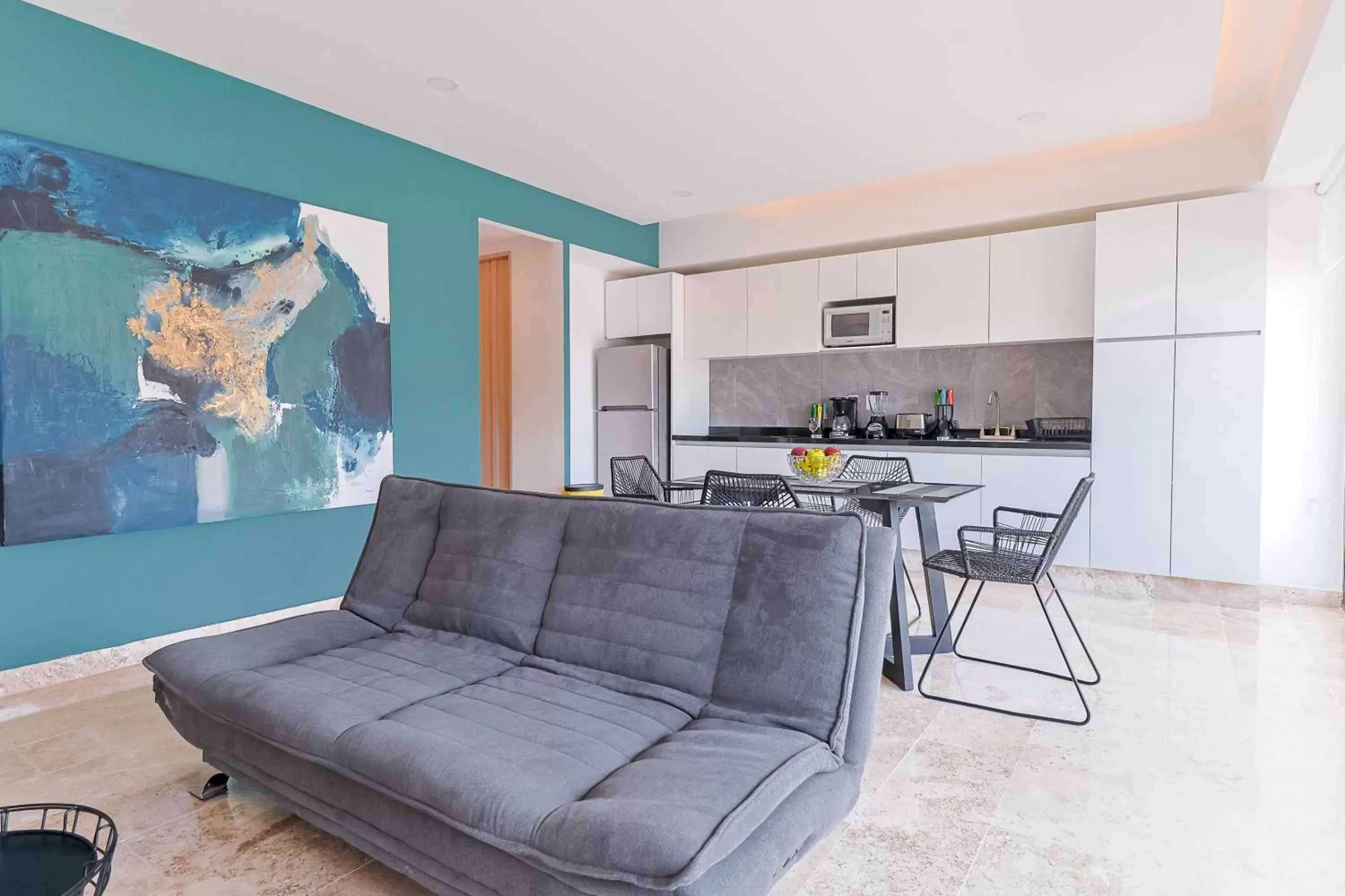 Living room, Seating Area in Torre Diez