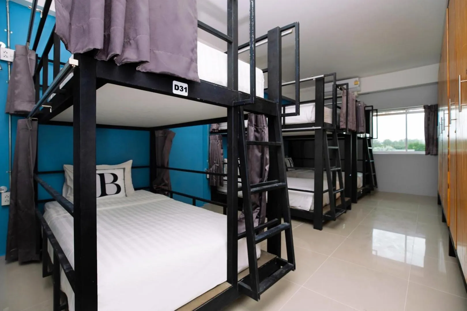Bed, Bunk Bed in Bell Lifestyle Hostel Phuket