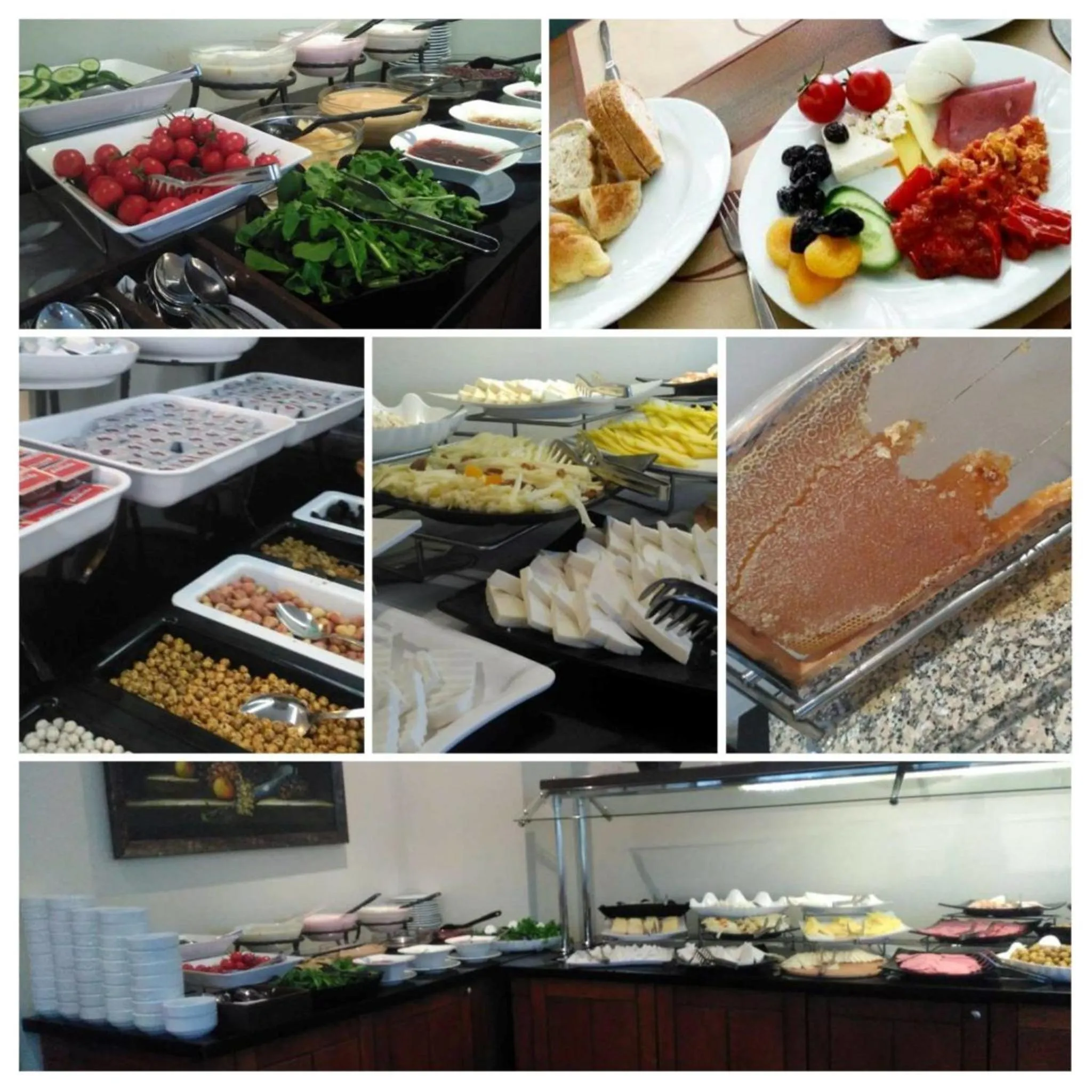 Buffet breakfast in Kaya Prestige Oteli