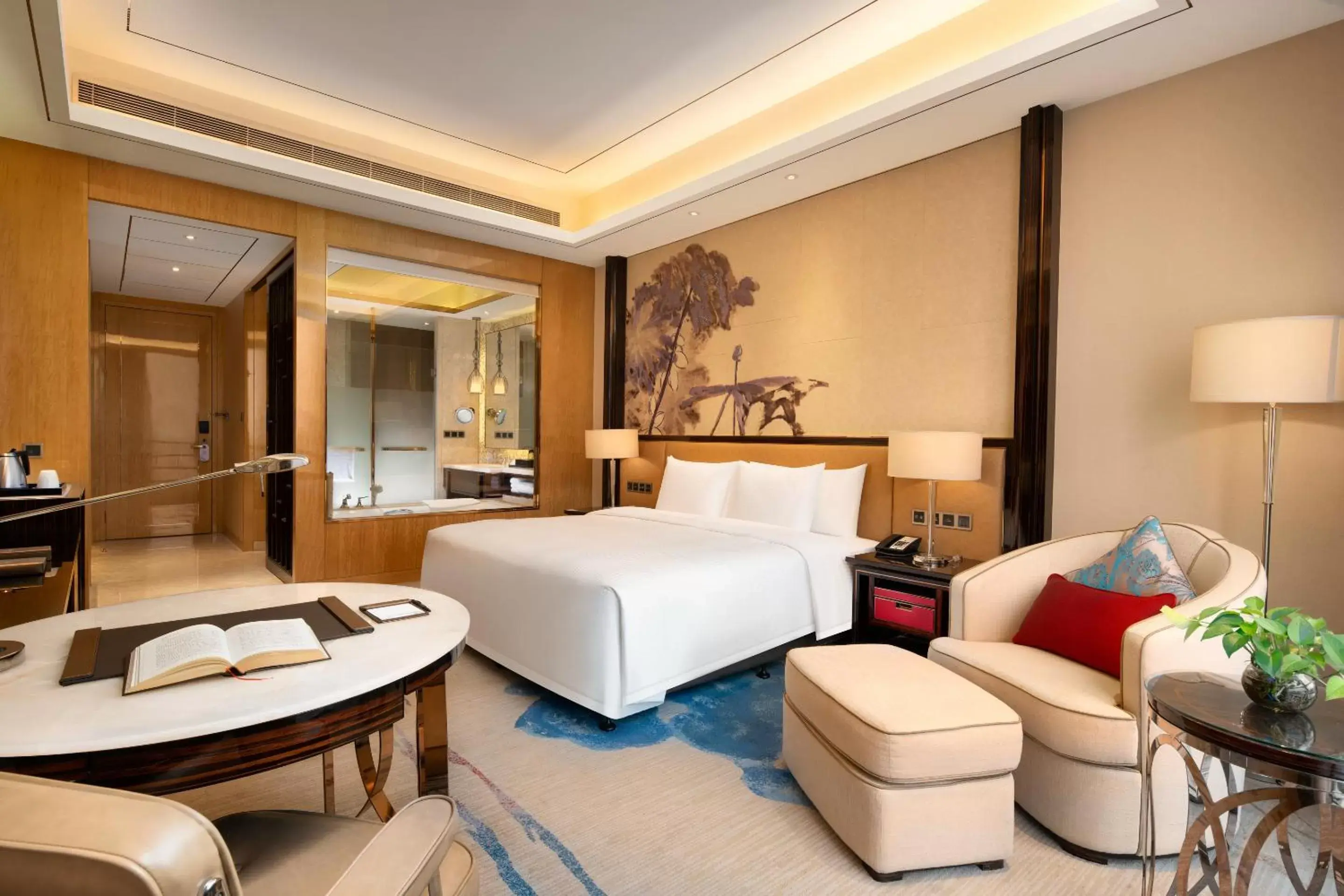 Photo of the whole room, Bed in Wanda Vista Dongguan