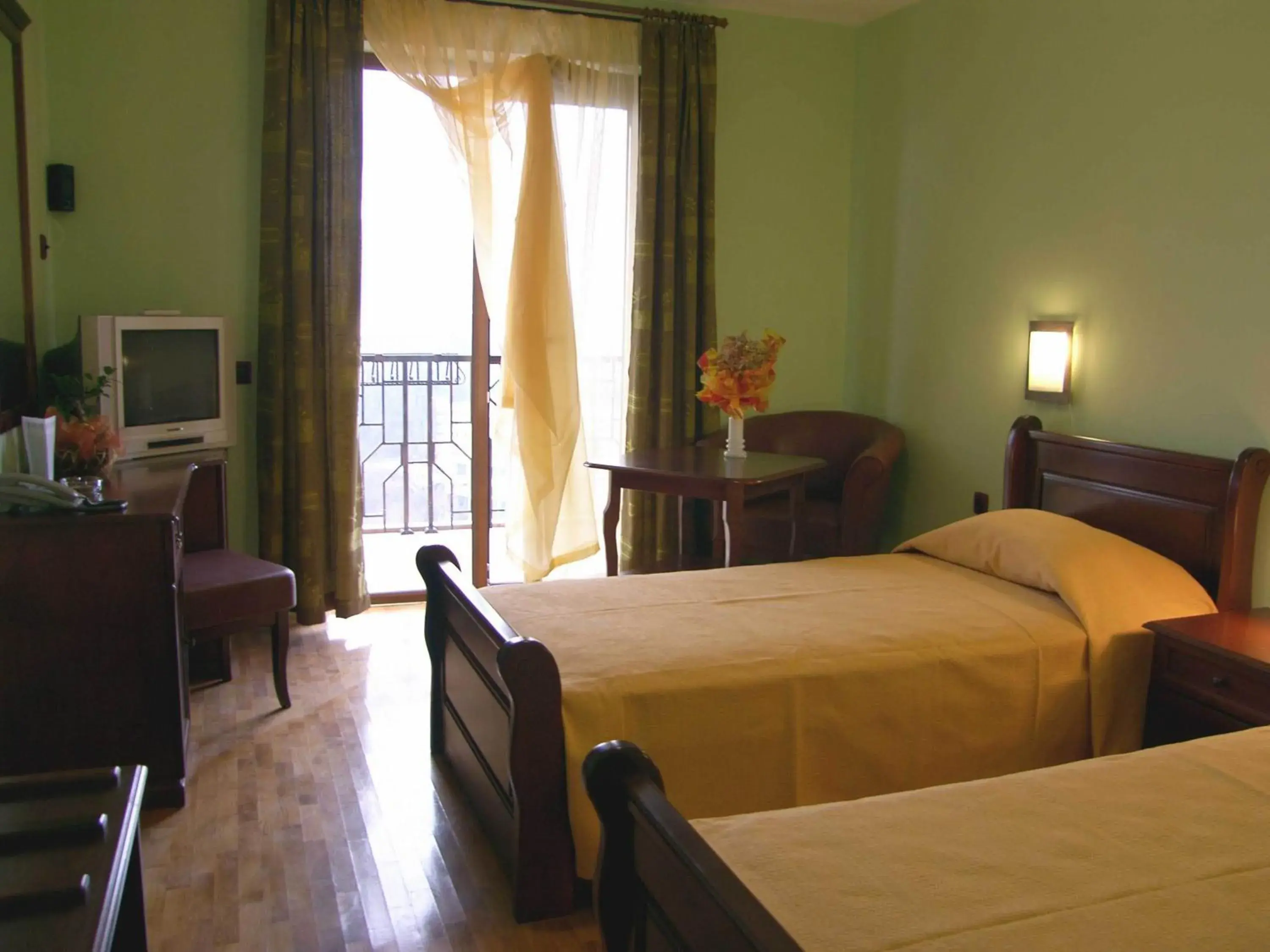 Bed in Meridian Hotel Bolyarski