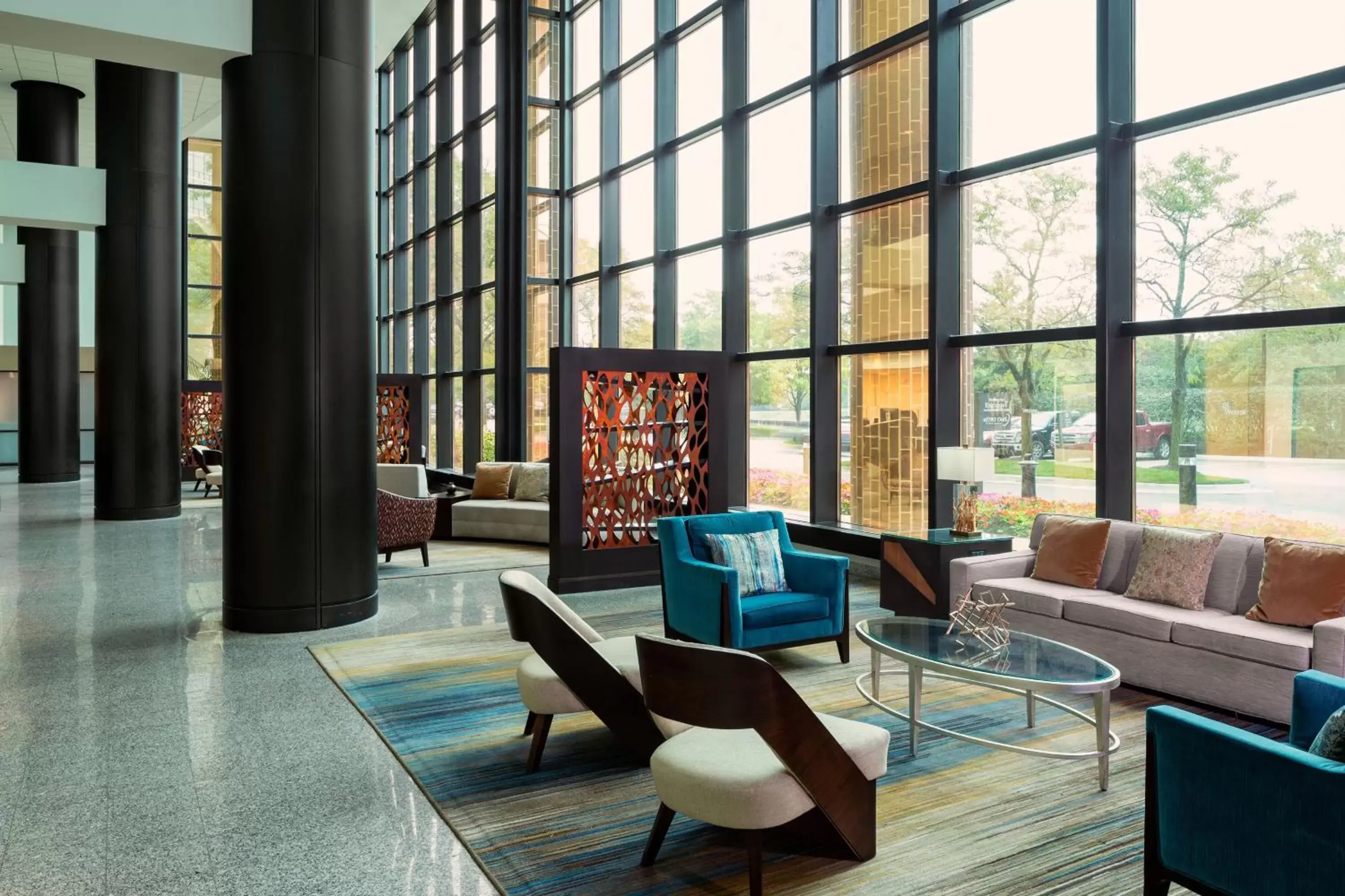 Lobby or reception, Seating Area in The Westin Southfield Detroit