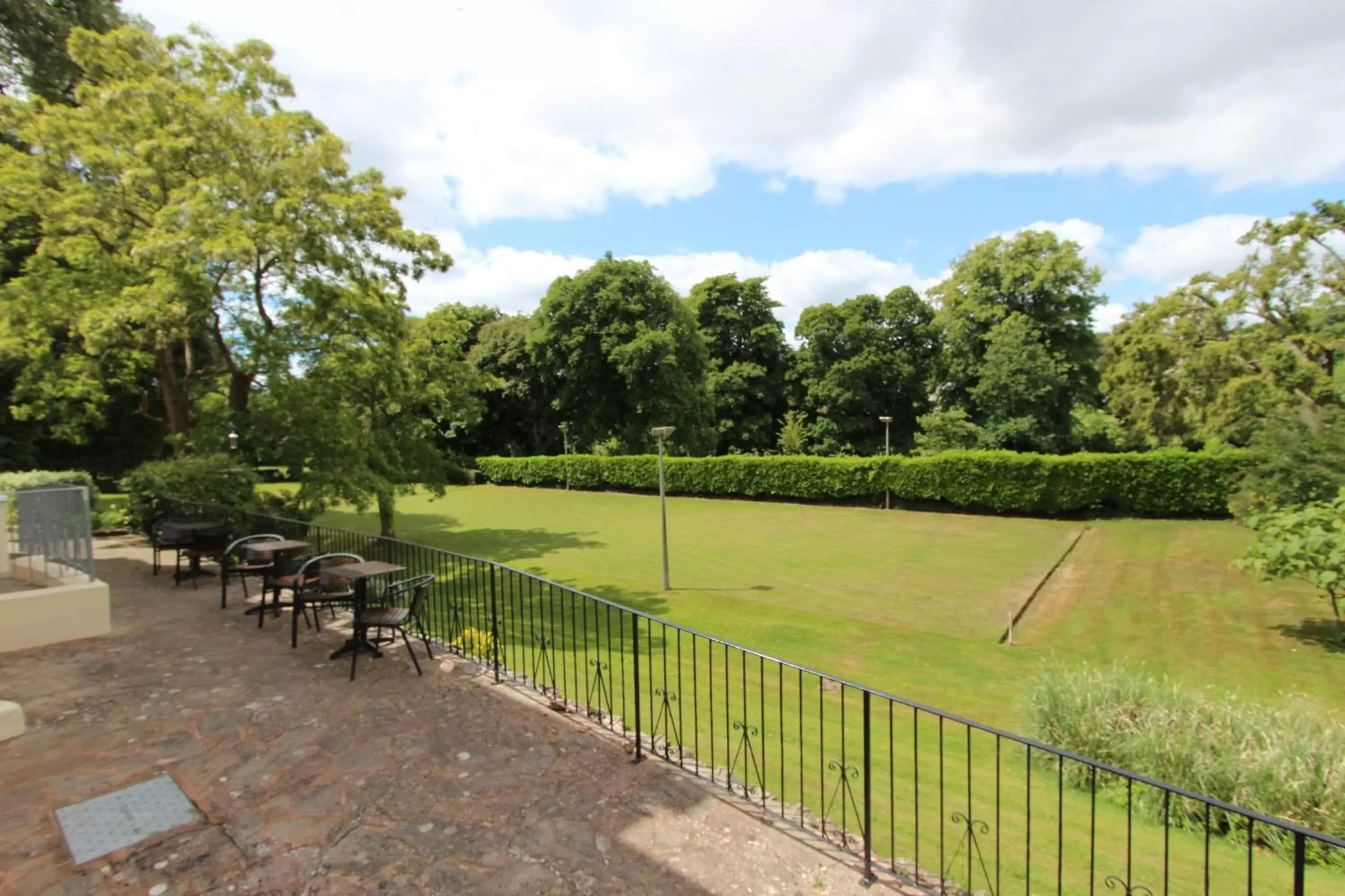 Garden in Hunters Moon Hotel