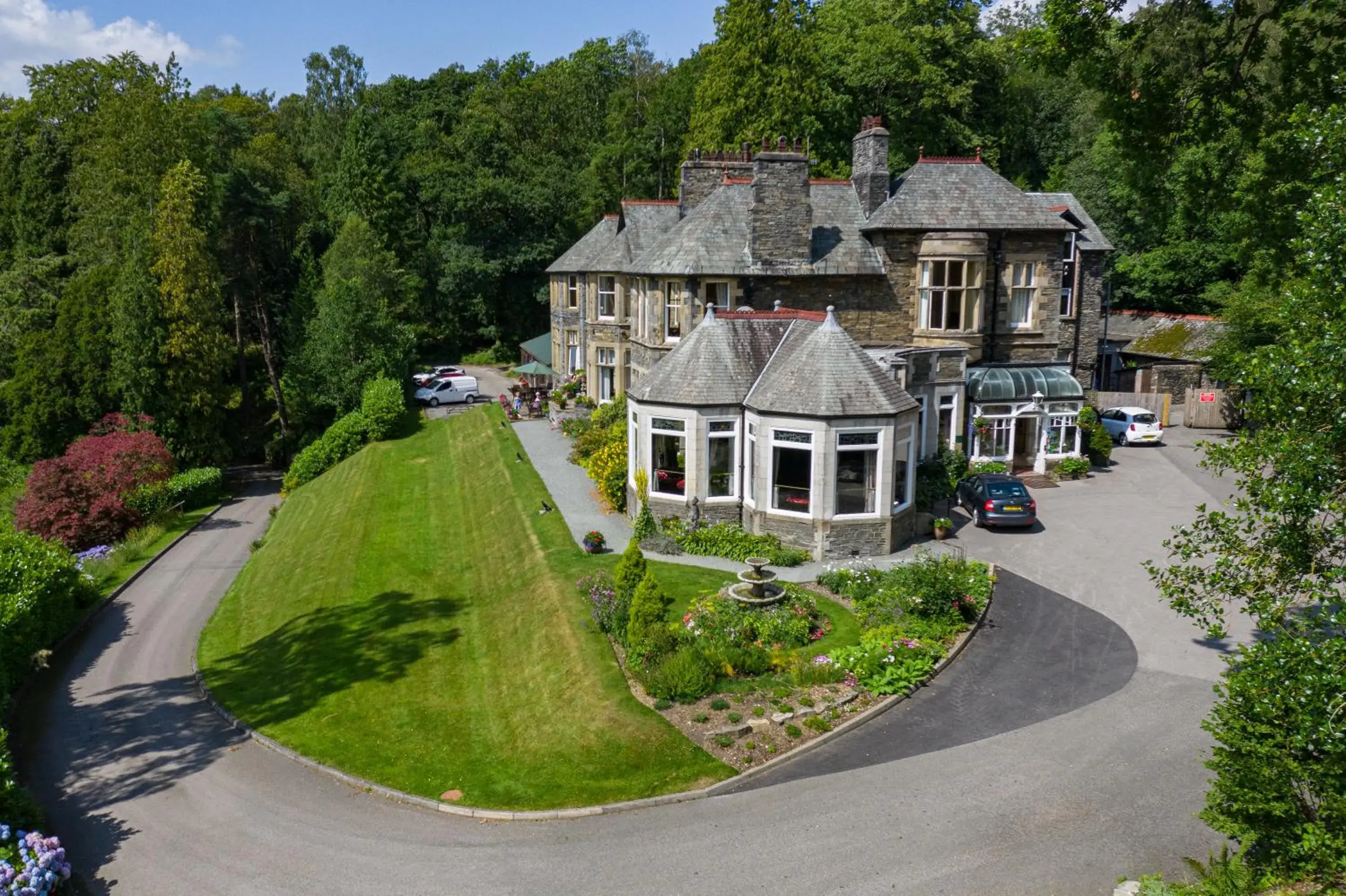 Property building, Bird's-eye View in Merewood Country House Hotel and Restaurant