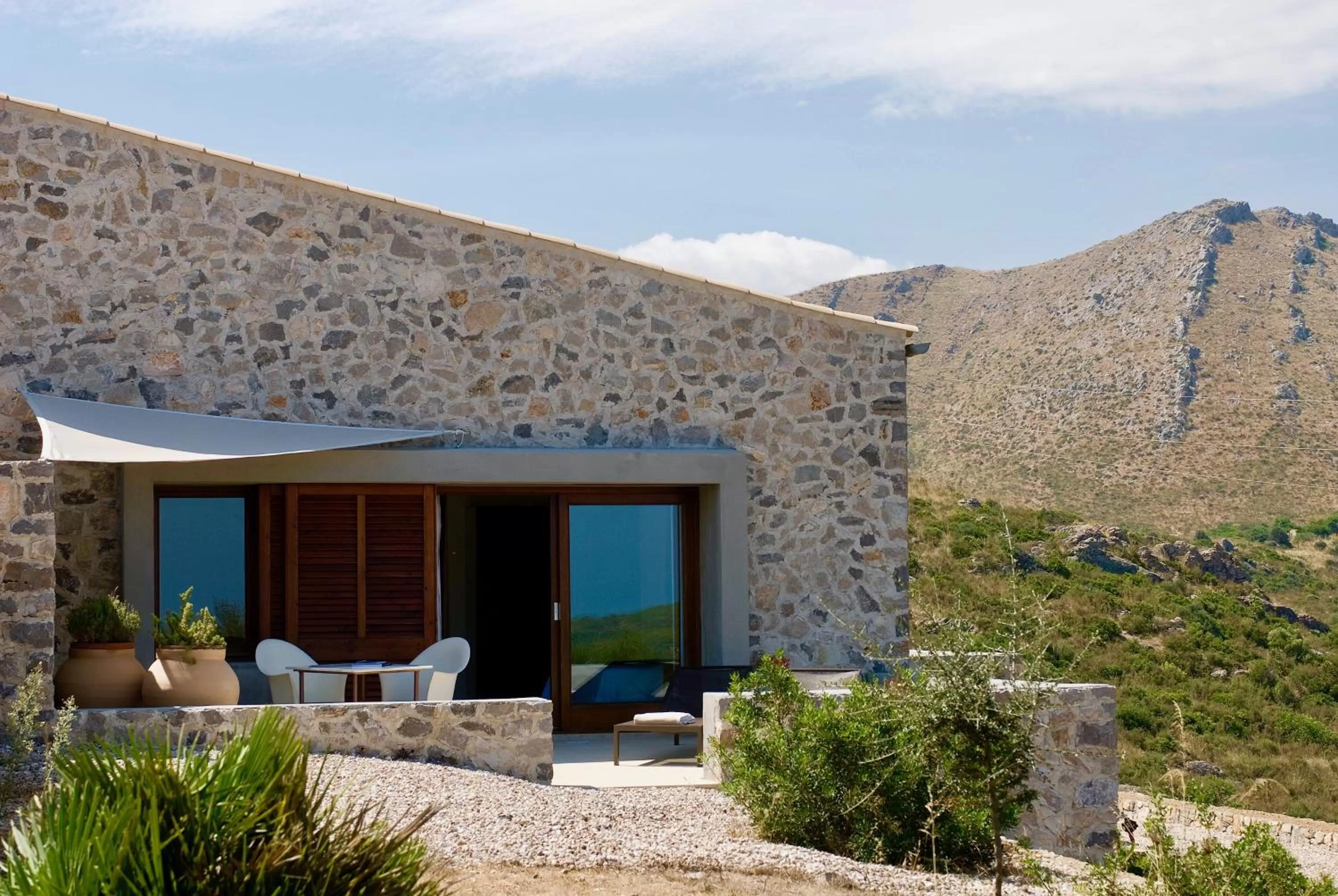 Balcony/Terrace in Cases de Son Barbassa Hotel & Restaurant