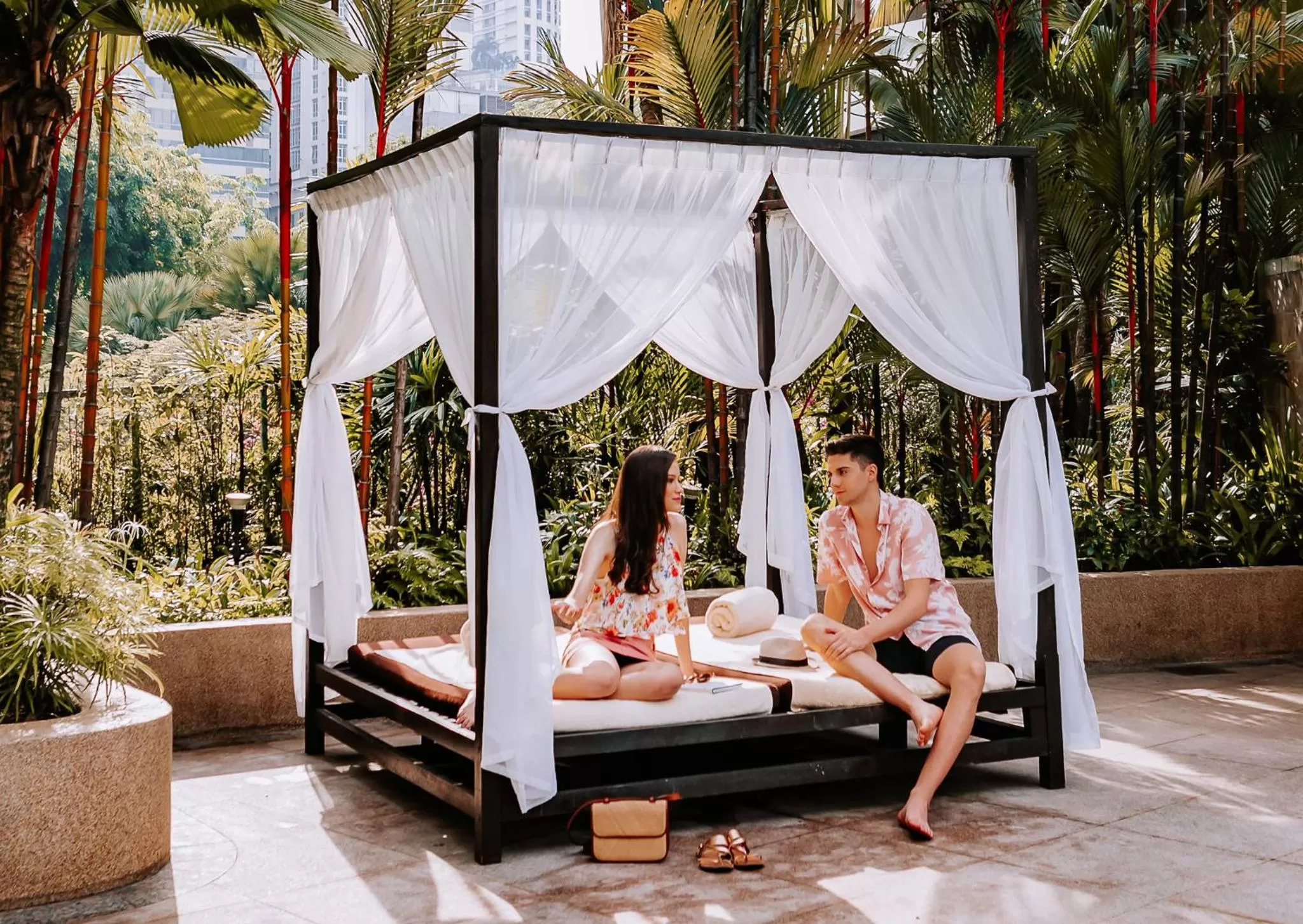 Patio in Shangri-La Kuala Lumpur