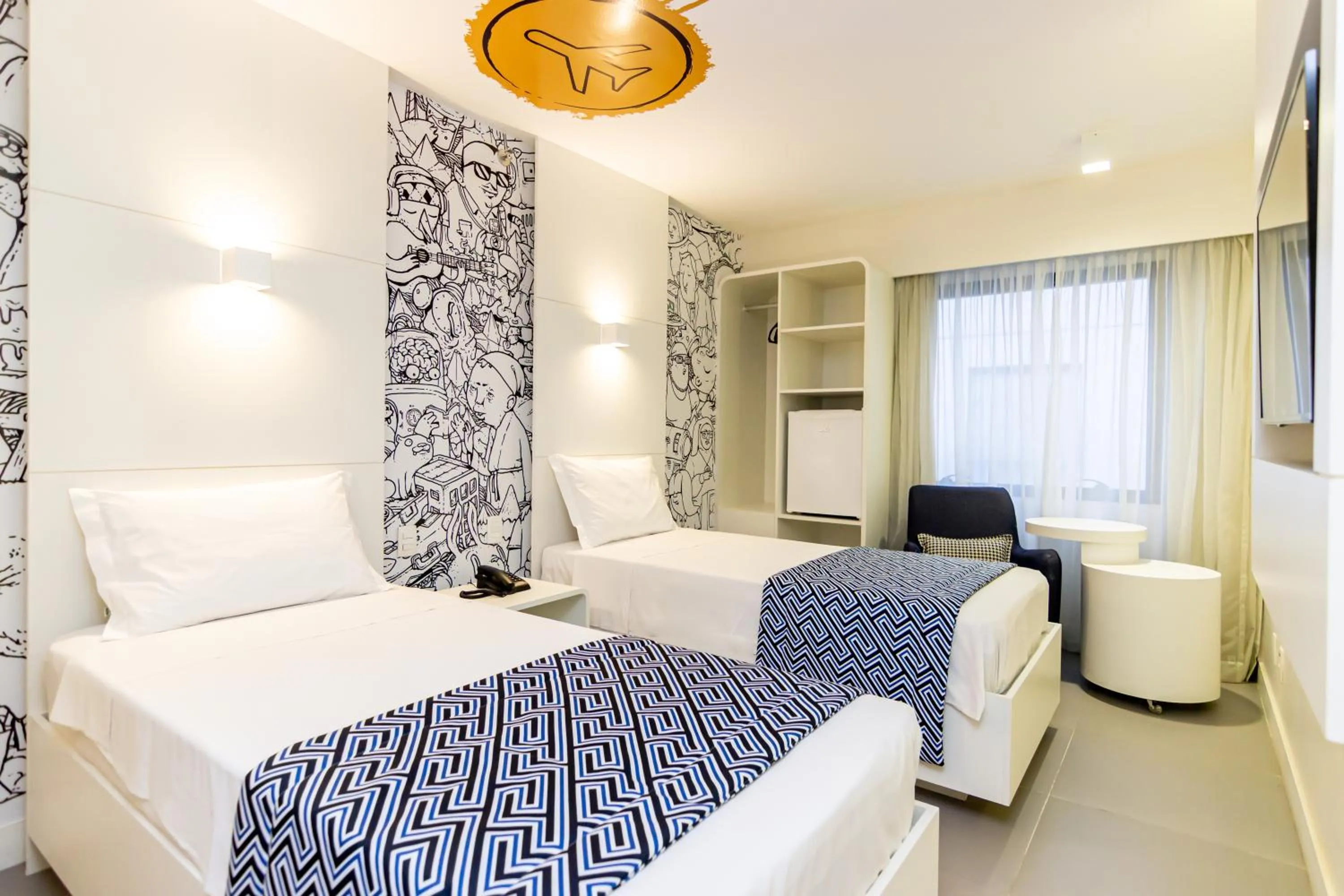 Photo of the whole room, Bed in ibis Styles Rio de Janeiro Botafogo