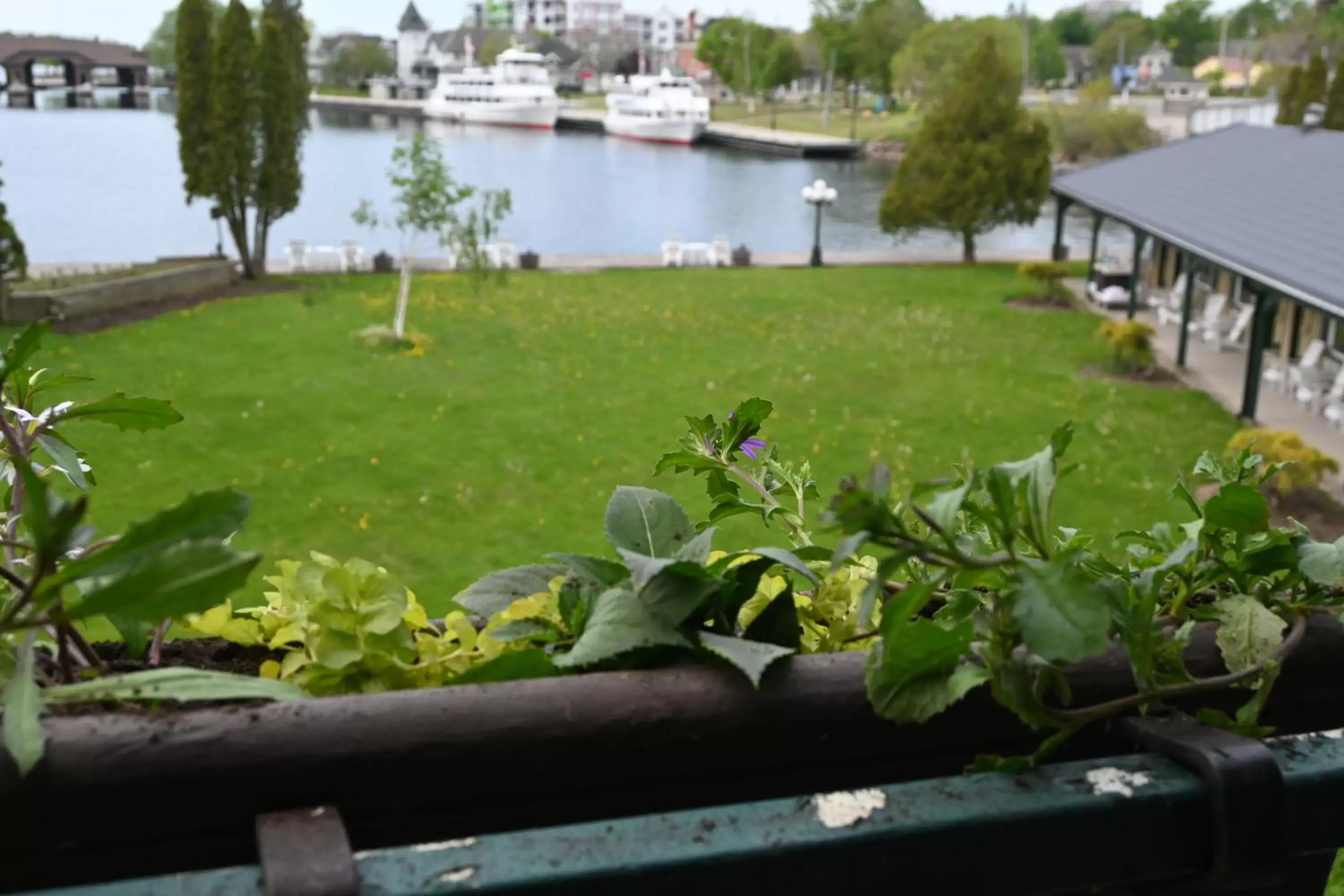 Garden in The Gananoque Inn & Spa