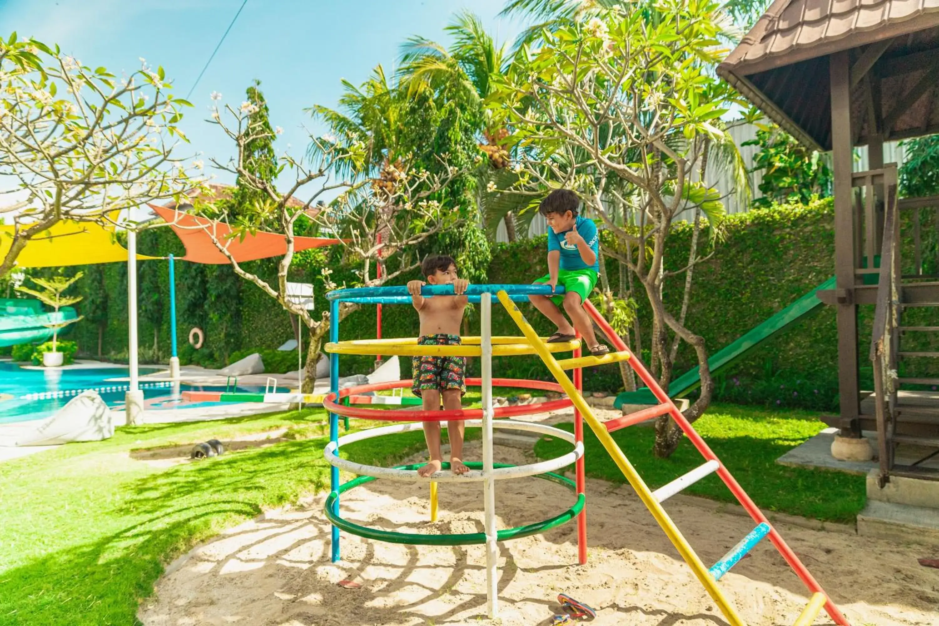 Children play ground, Children's Play Area in Prime Plaza Suites Sanur – Bali