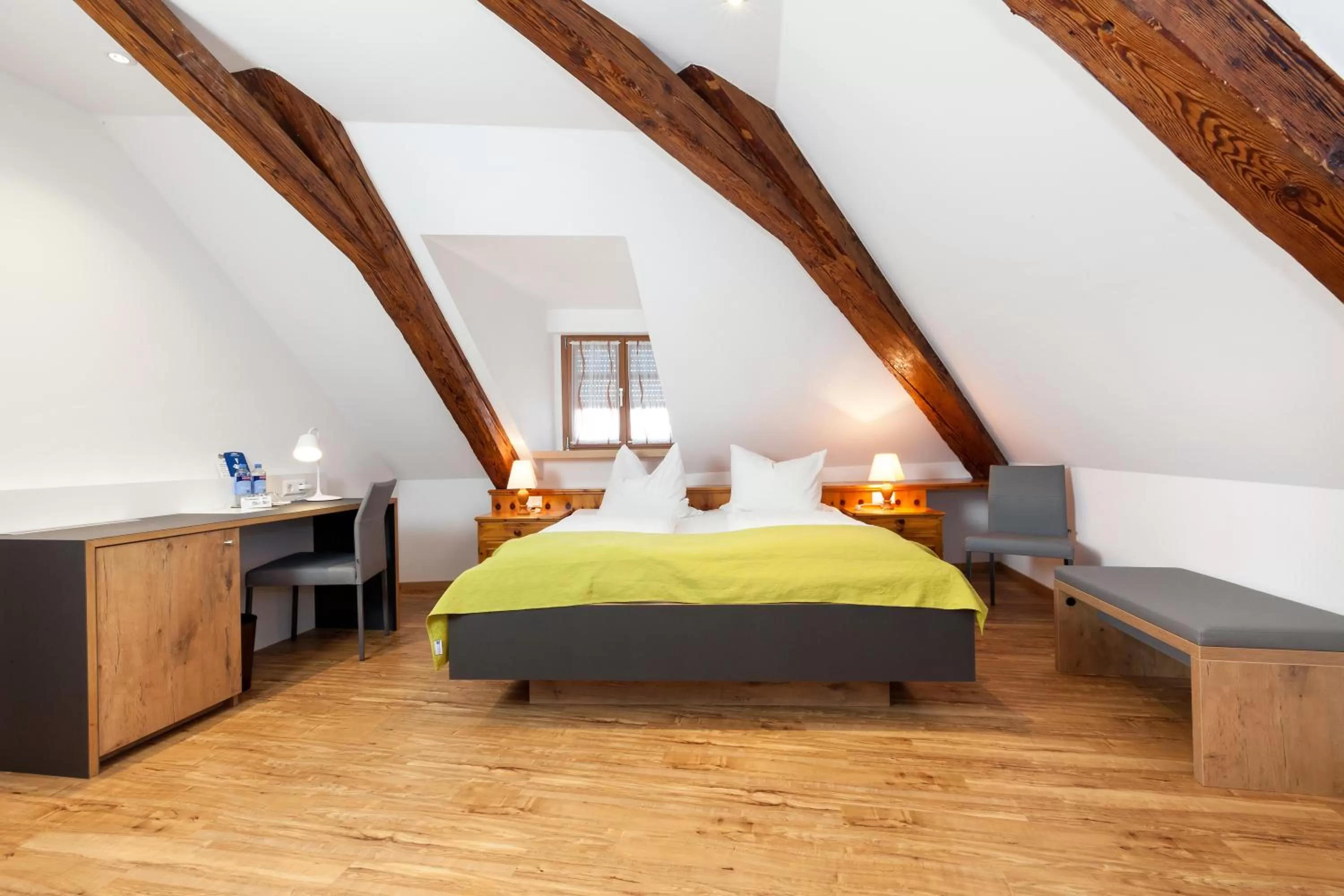 Photo of the whole room, Bed in Torstuben