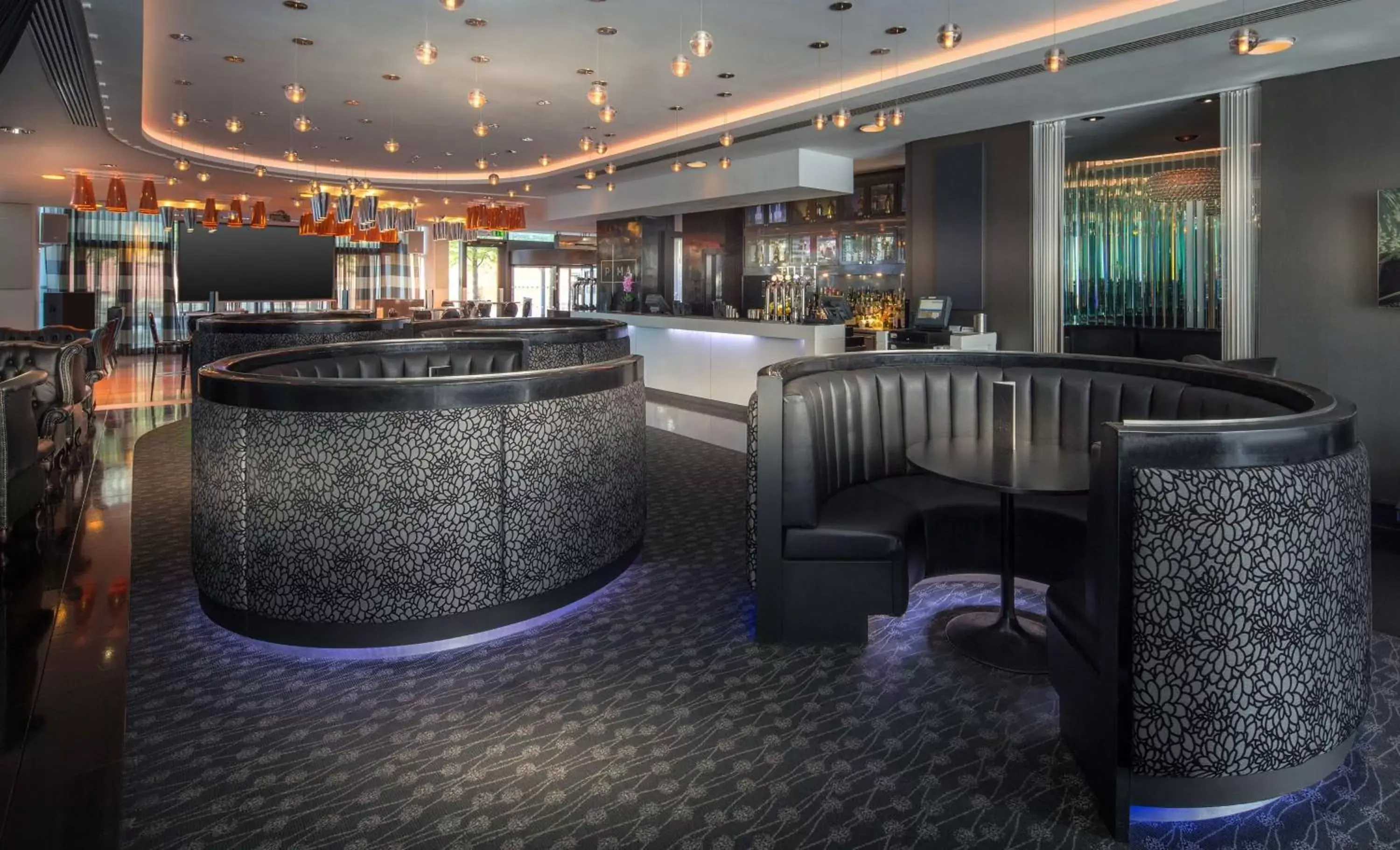 Lounge or bar in Hilton Liverpool City Centre Lounge or bar in Hilton Liverpool City Centre