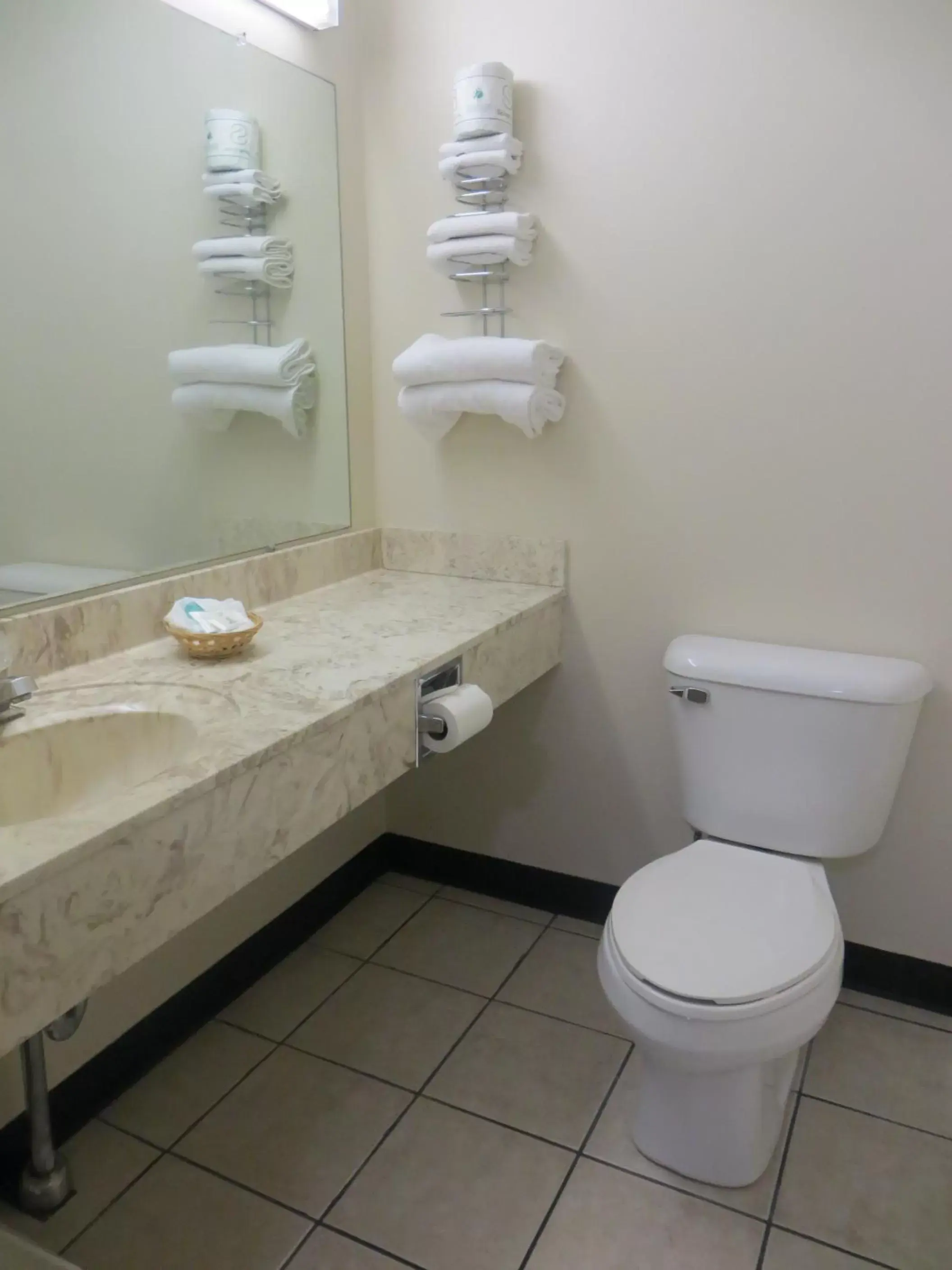 Toilet, Bathroom in Cadillac Inn