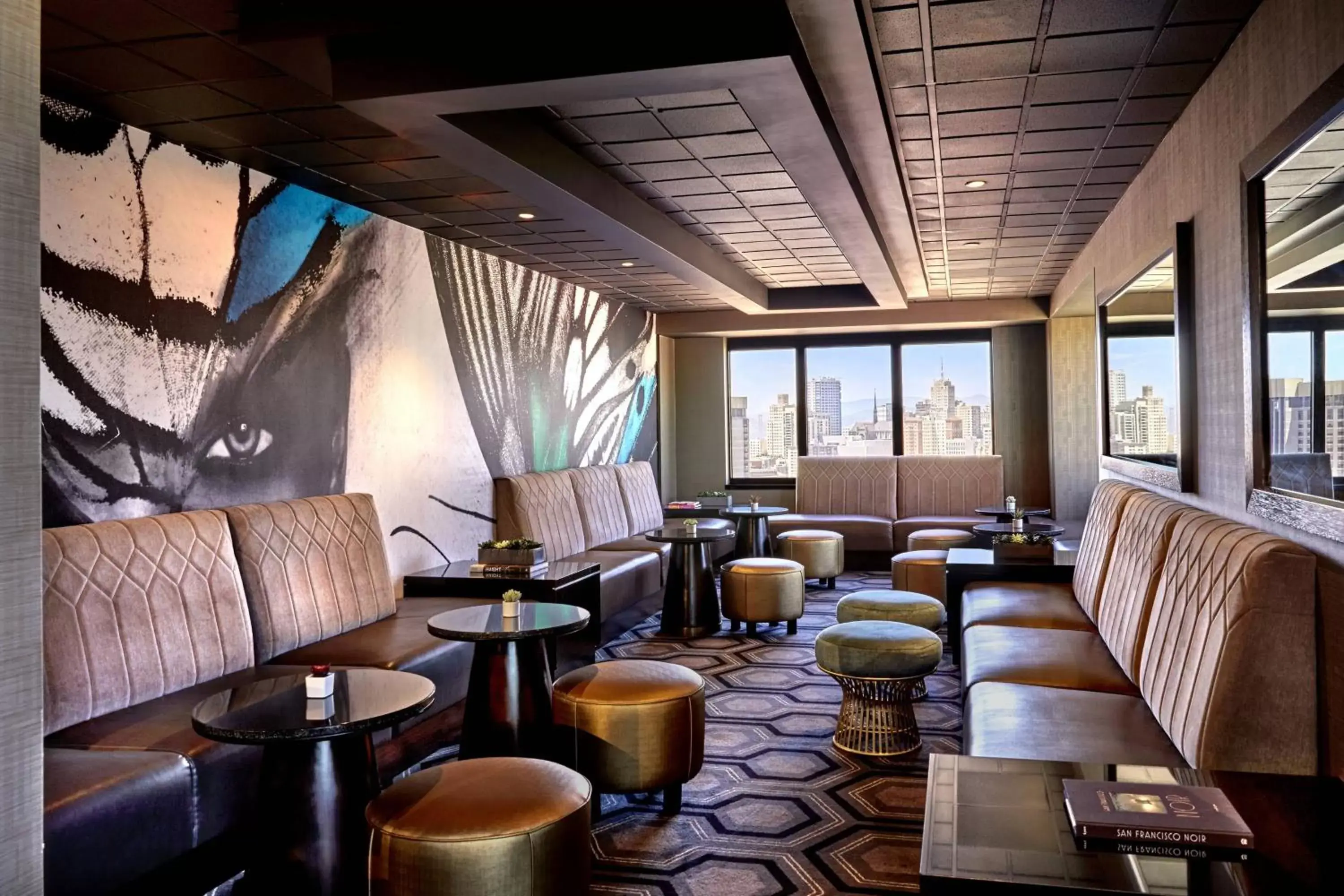 Restaurant/places to eat, Lounge/Bar in San Francisco Marriott Marquis Union Square