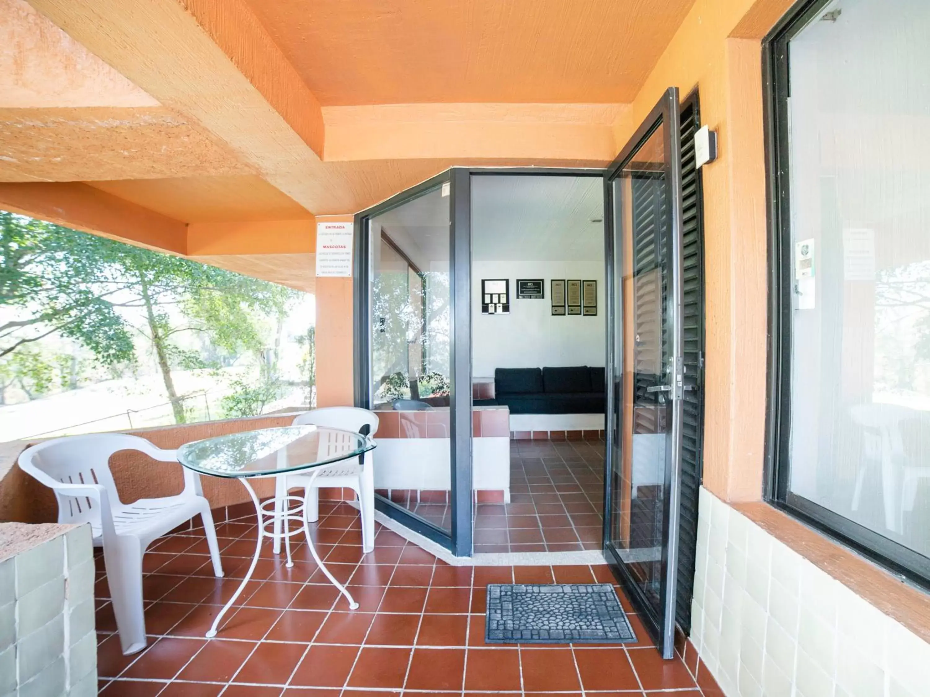 Balcony/Terrace in Hotel La Rinconada Santa Fe