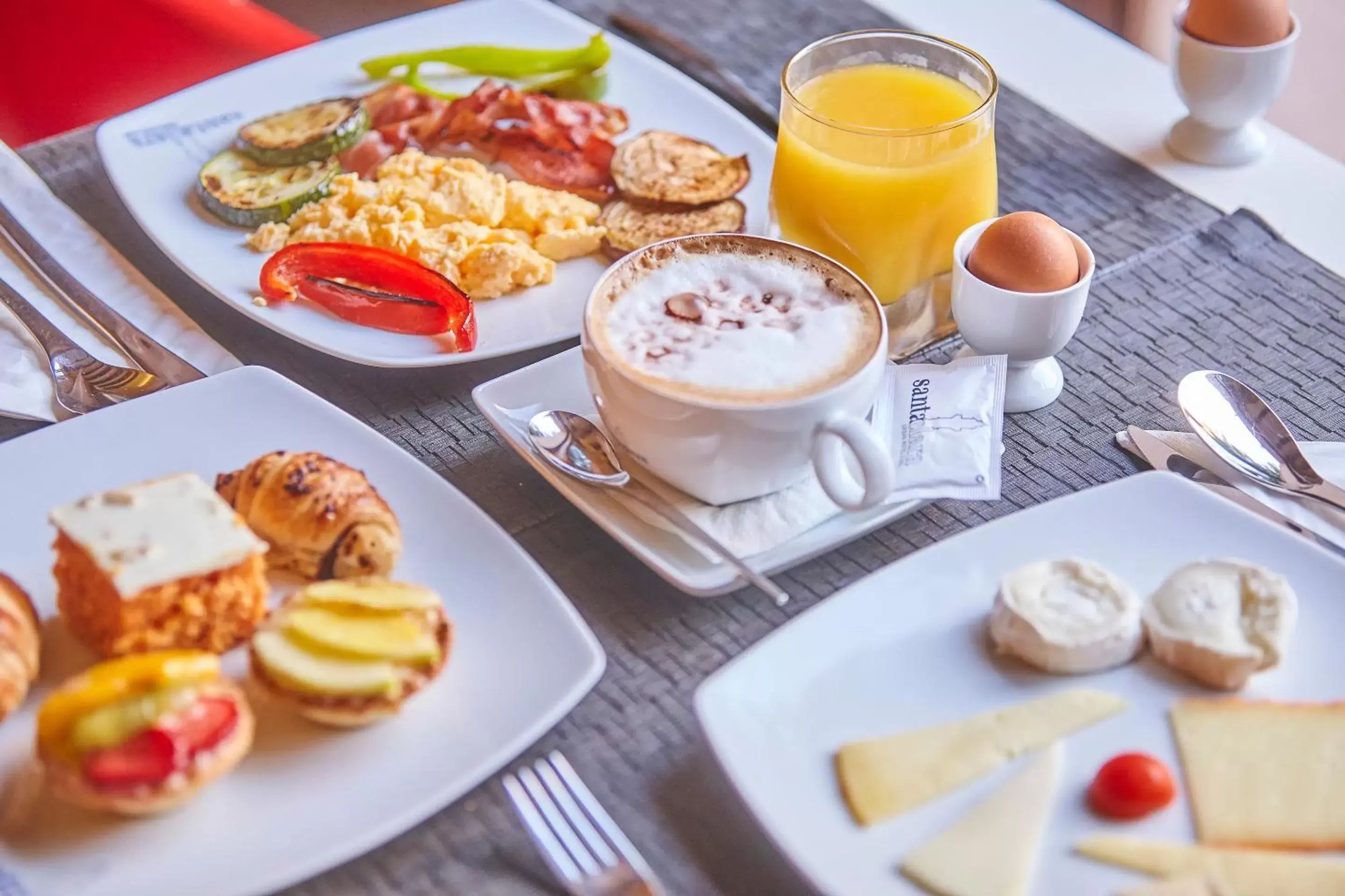 Buffet breakfast, Breakfast in Santa Clara Urban Hotel & Spa