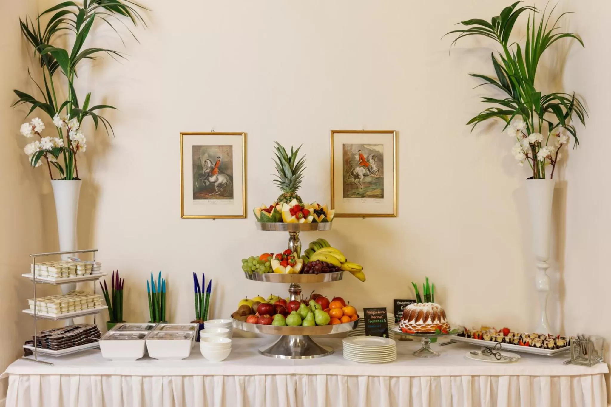 Food and drinks in Hotel Wandl