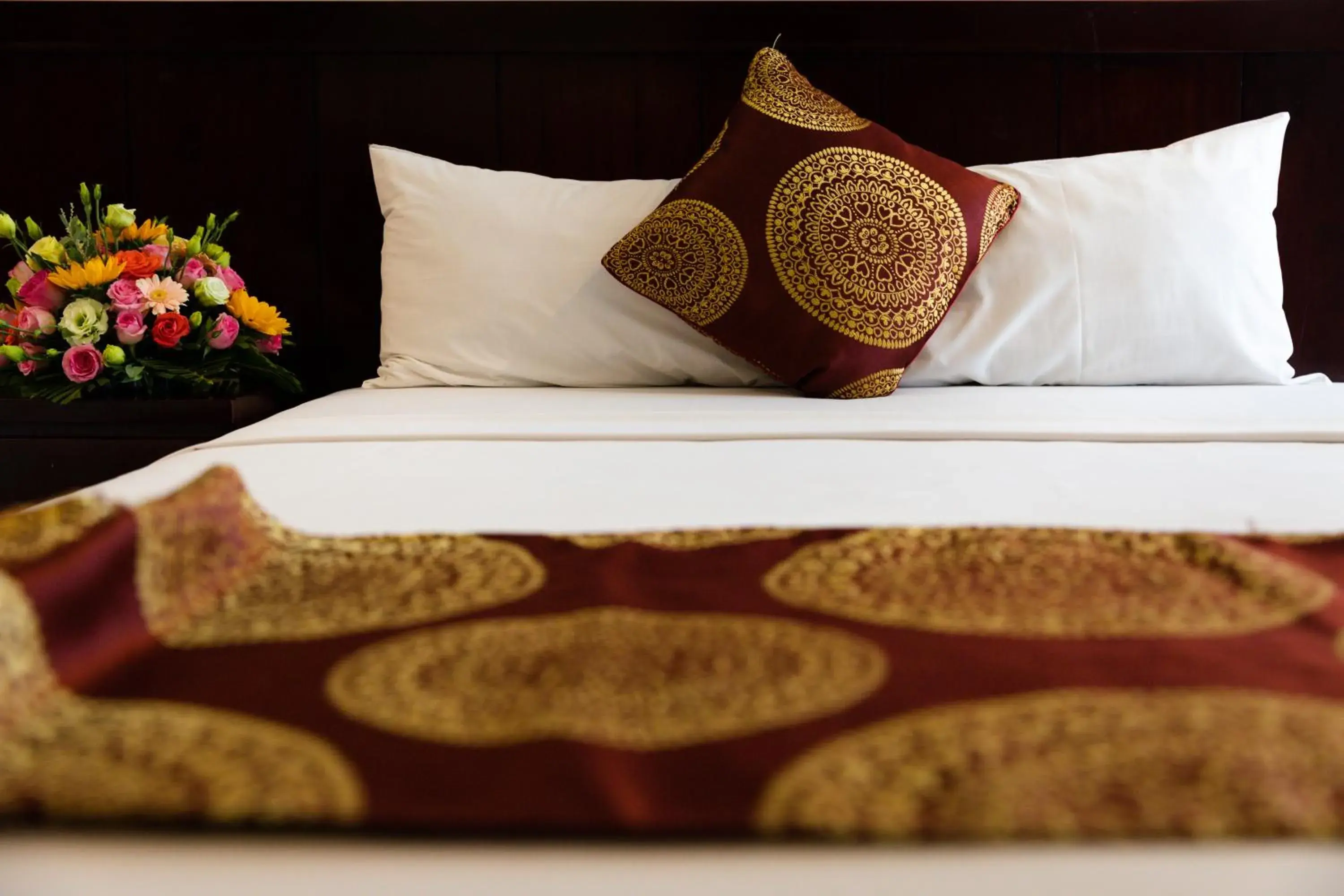 Bed in Azura Hotel