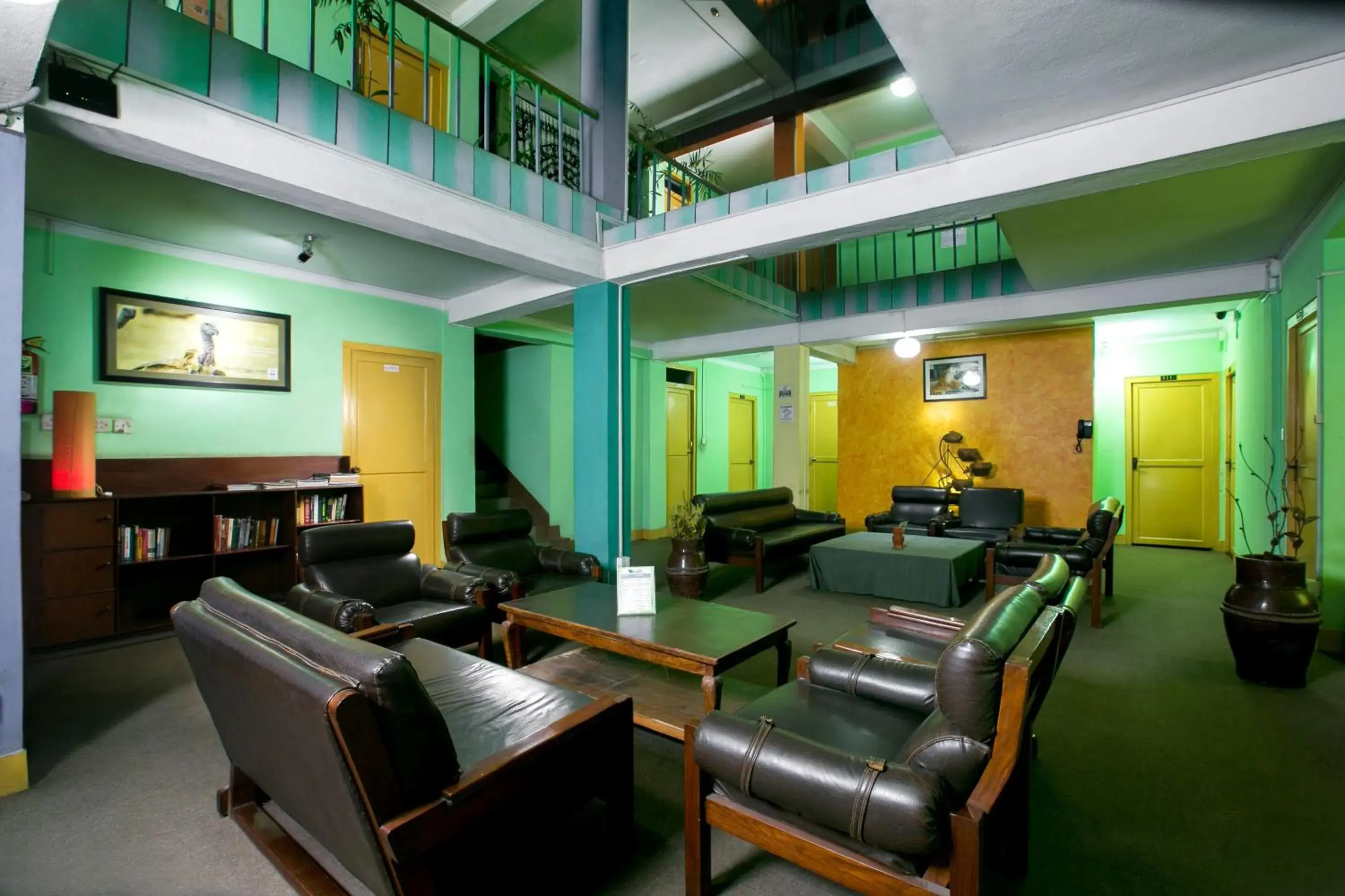 Communal lounge/ TV room, Seating Area in Hotel Nana