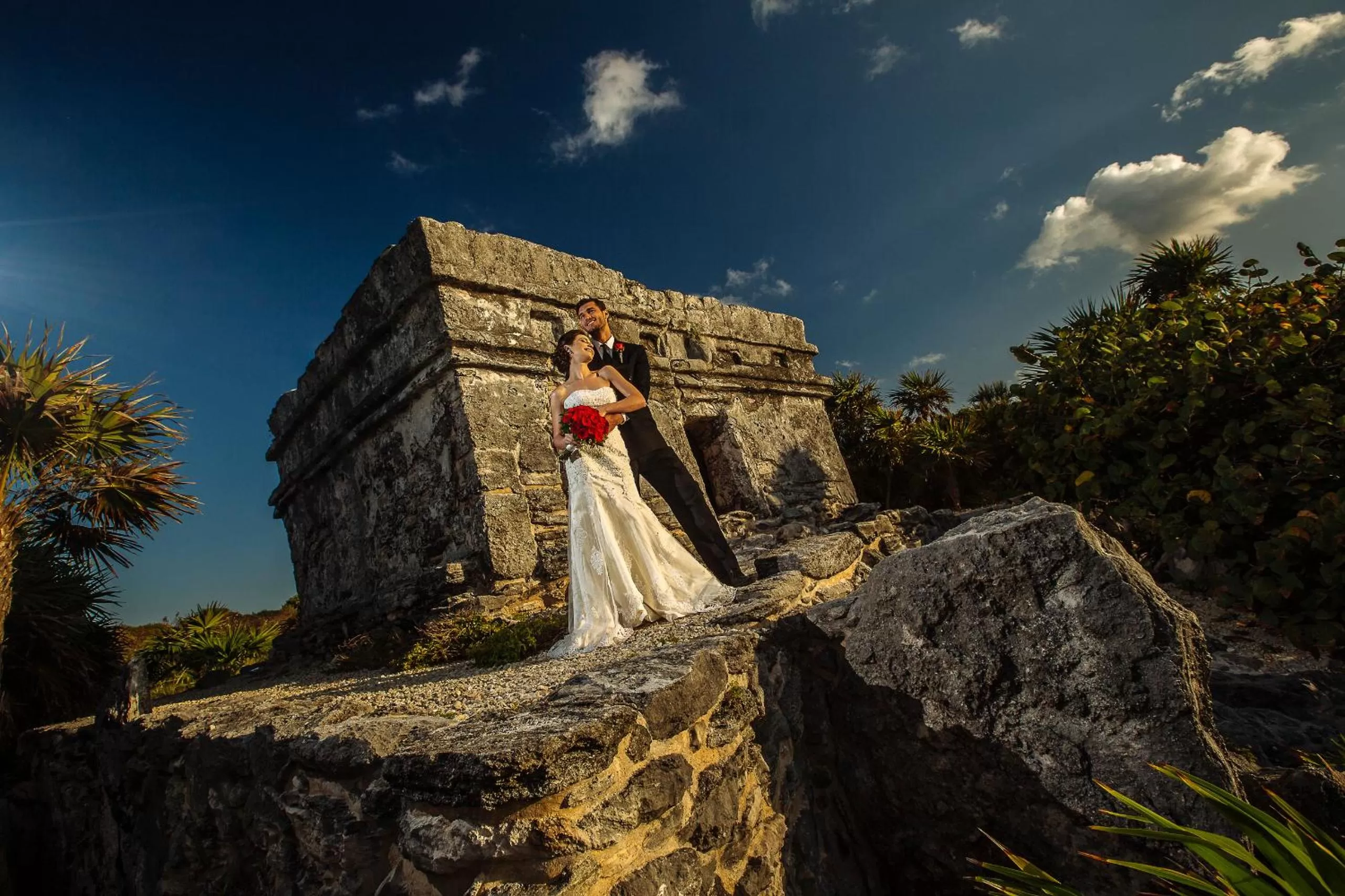 wedding in Occidental at Xcaret Destination - All Inclusive