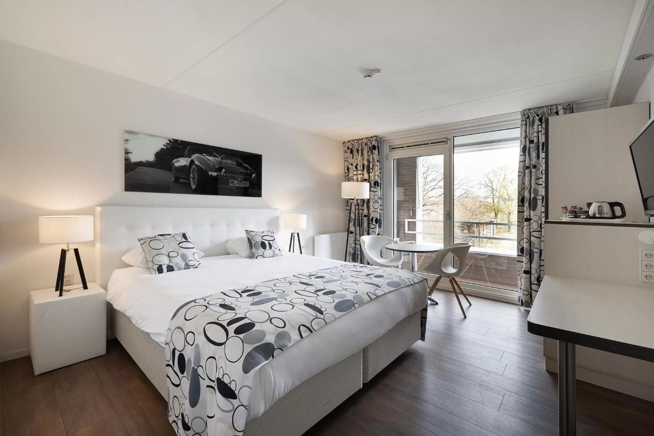 Bed in Hotel Mitland