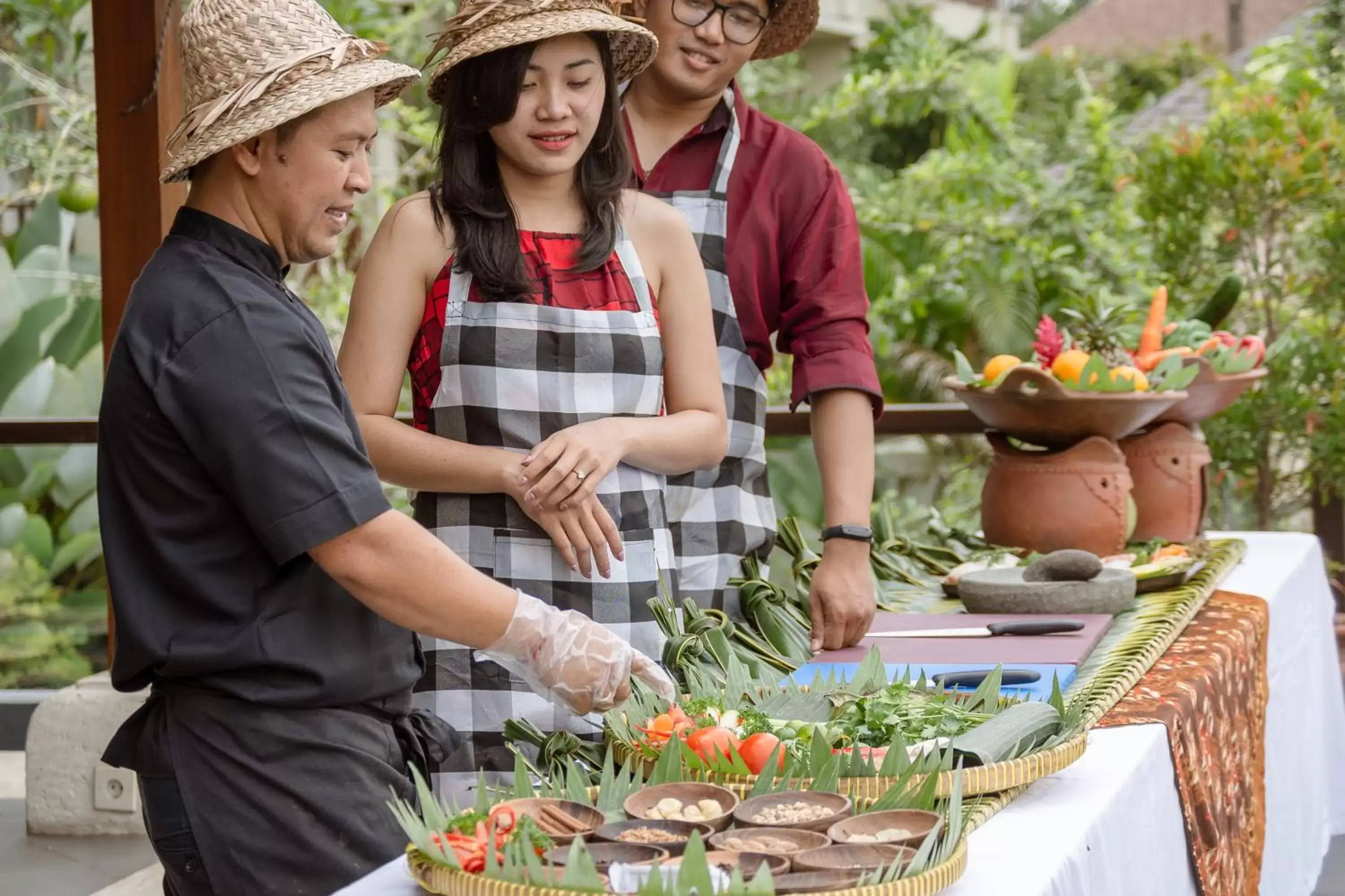 BBQ facilities in Puri Sebali Resort