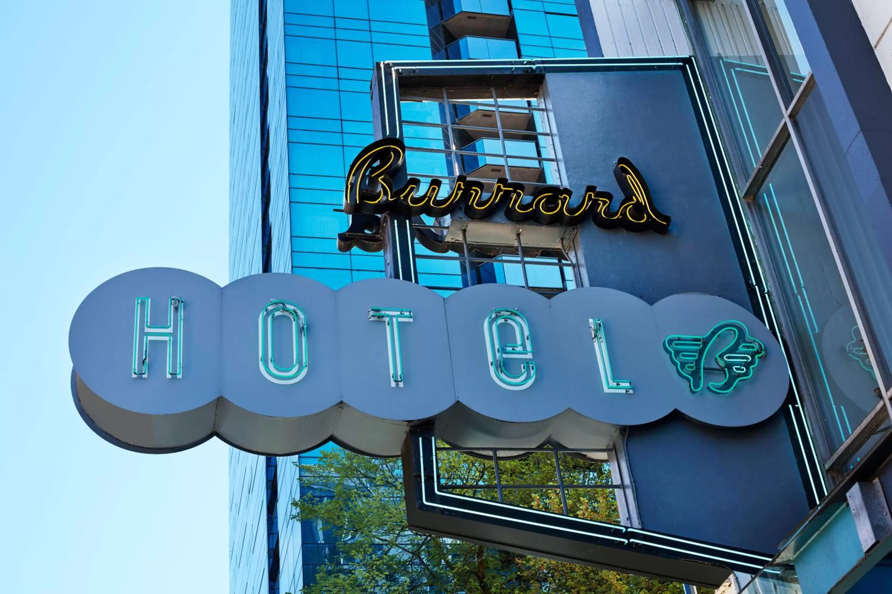 Property logo or sign in The Burrard