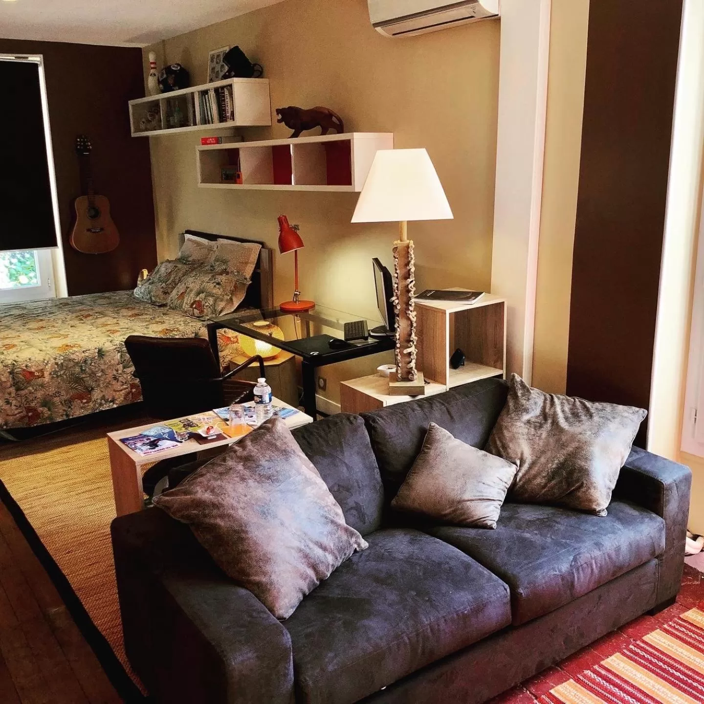 Living room in Villa Eugénie Melun