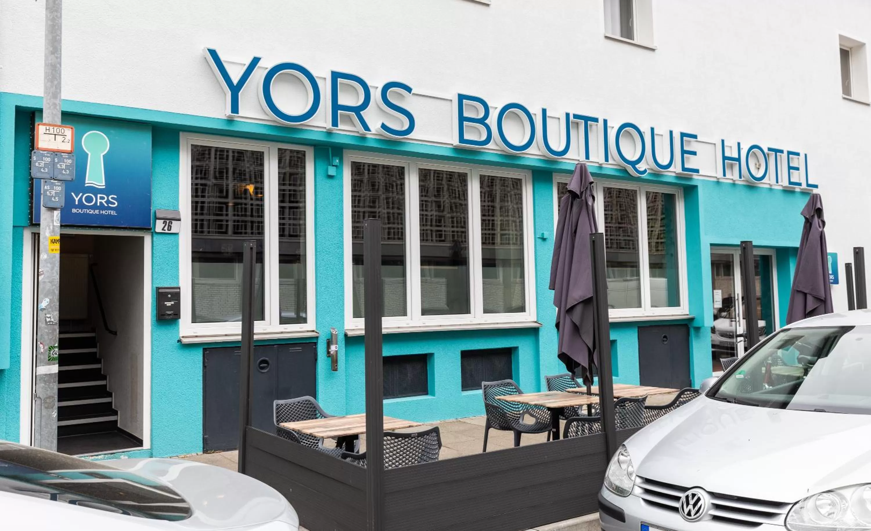 Facade/entrance in YORS Boutique Hotel
