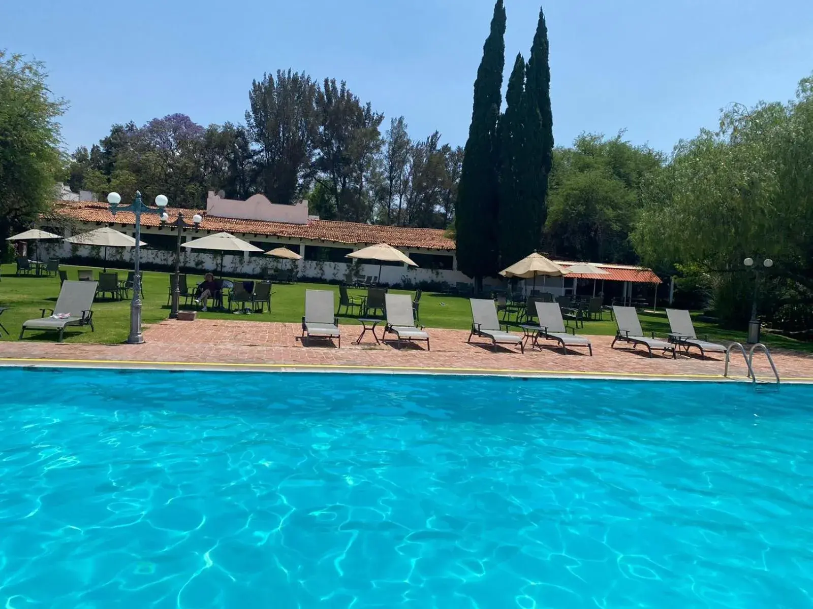 Day, Swimming Pool in Hotel Hacienda Taboada (Aguas Termales)