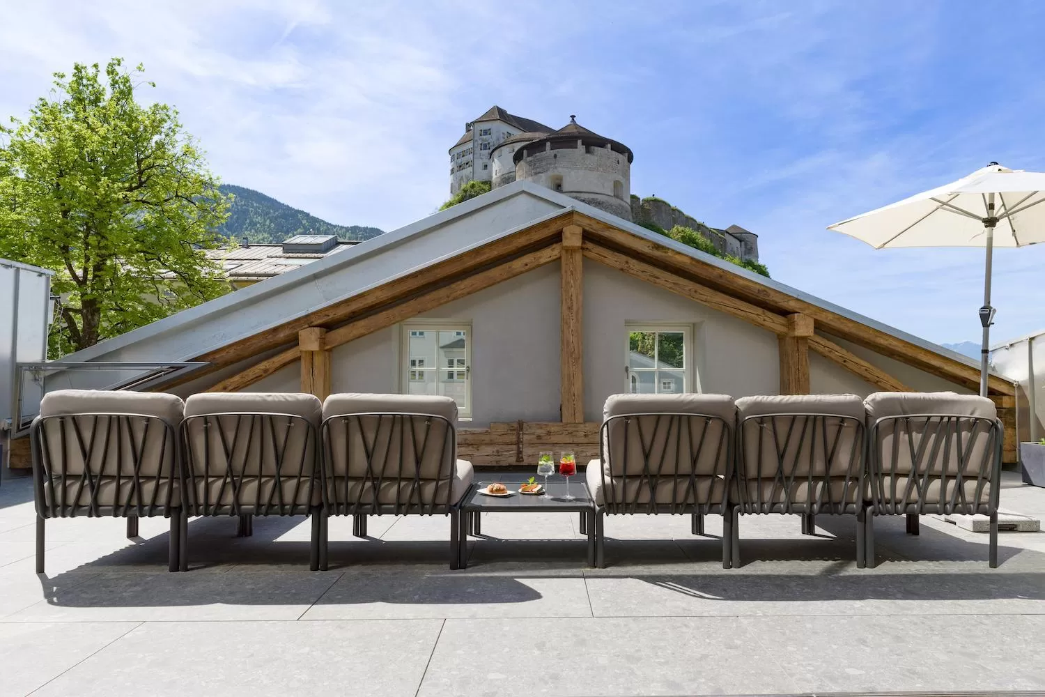 Balcony/Terrace in Platzhirsch Kufstein
