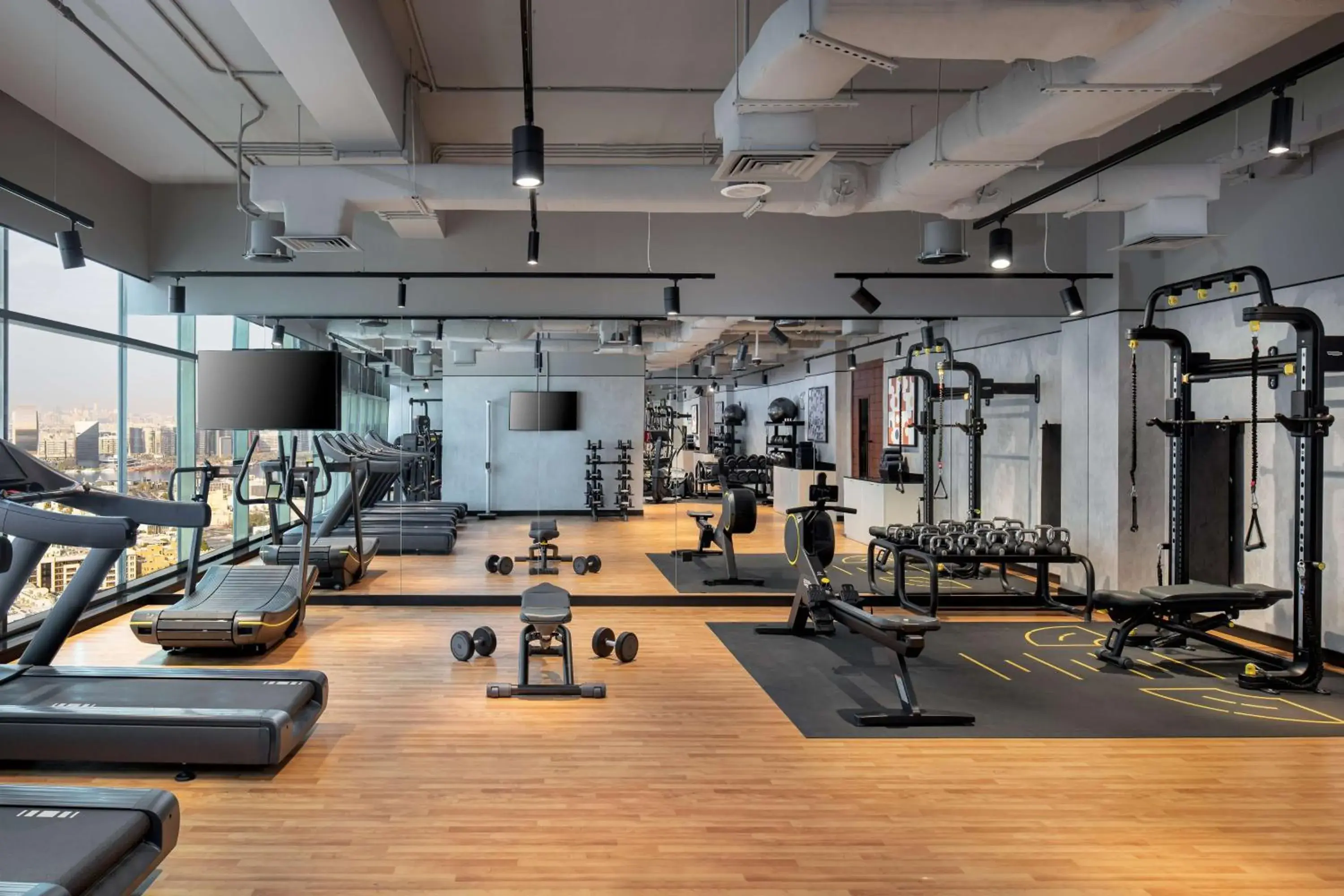 Fitness centre/facilities, Fitness Center/Facilities in DoubleTree by Hilton Dubai M Square Hotel & Residences