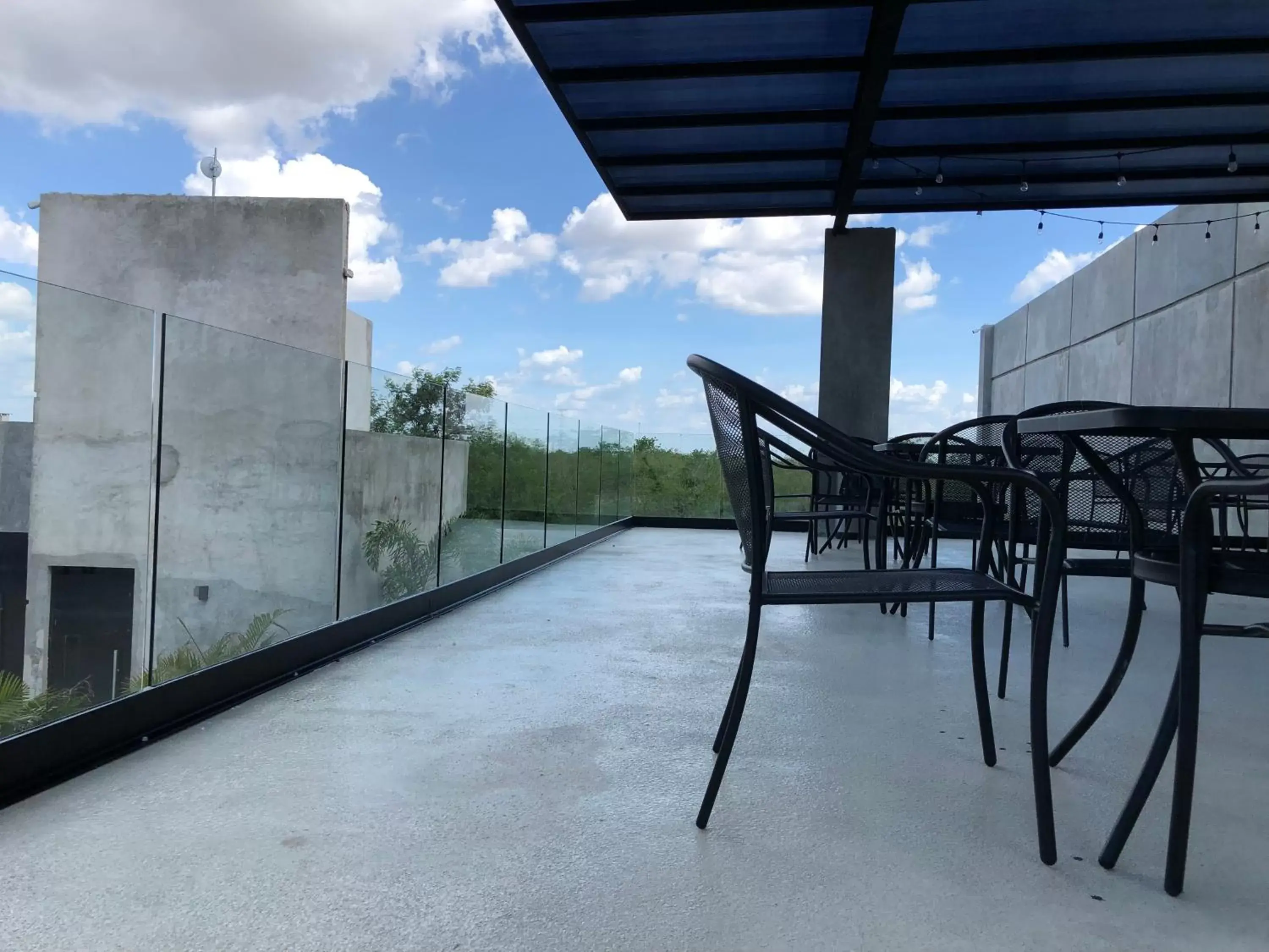 Patio in Hotel Suites La Negra Boutique