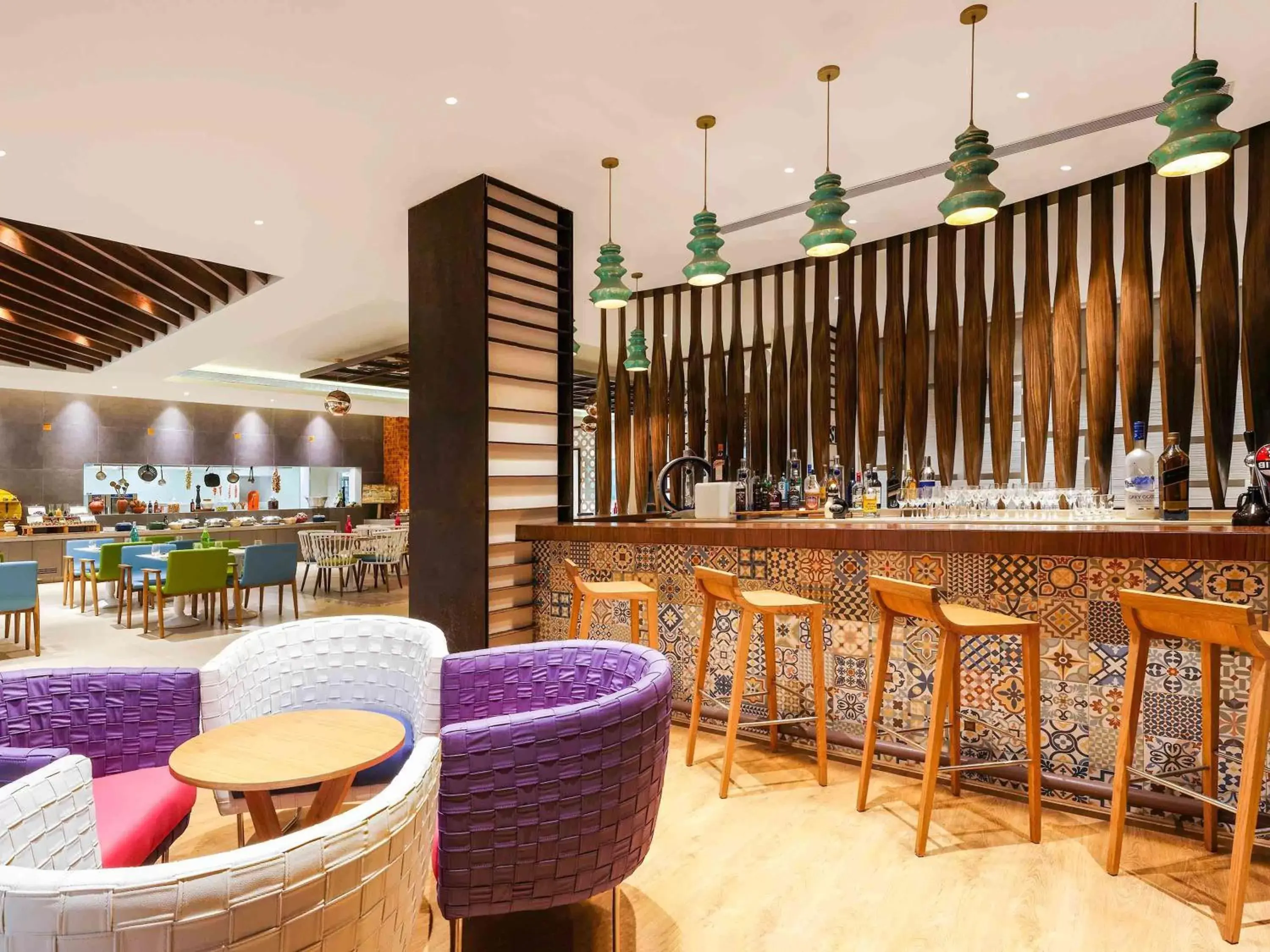 Lounge or bar, Lounge/Bar in ibis Styles Goa Calangute - An Accor Brand