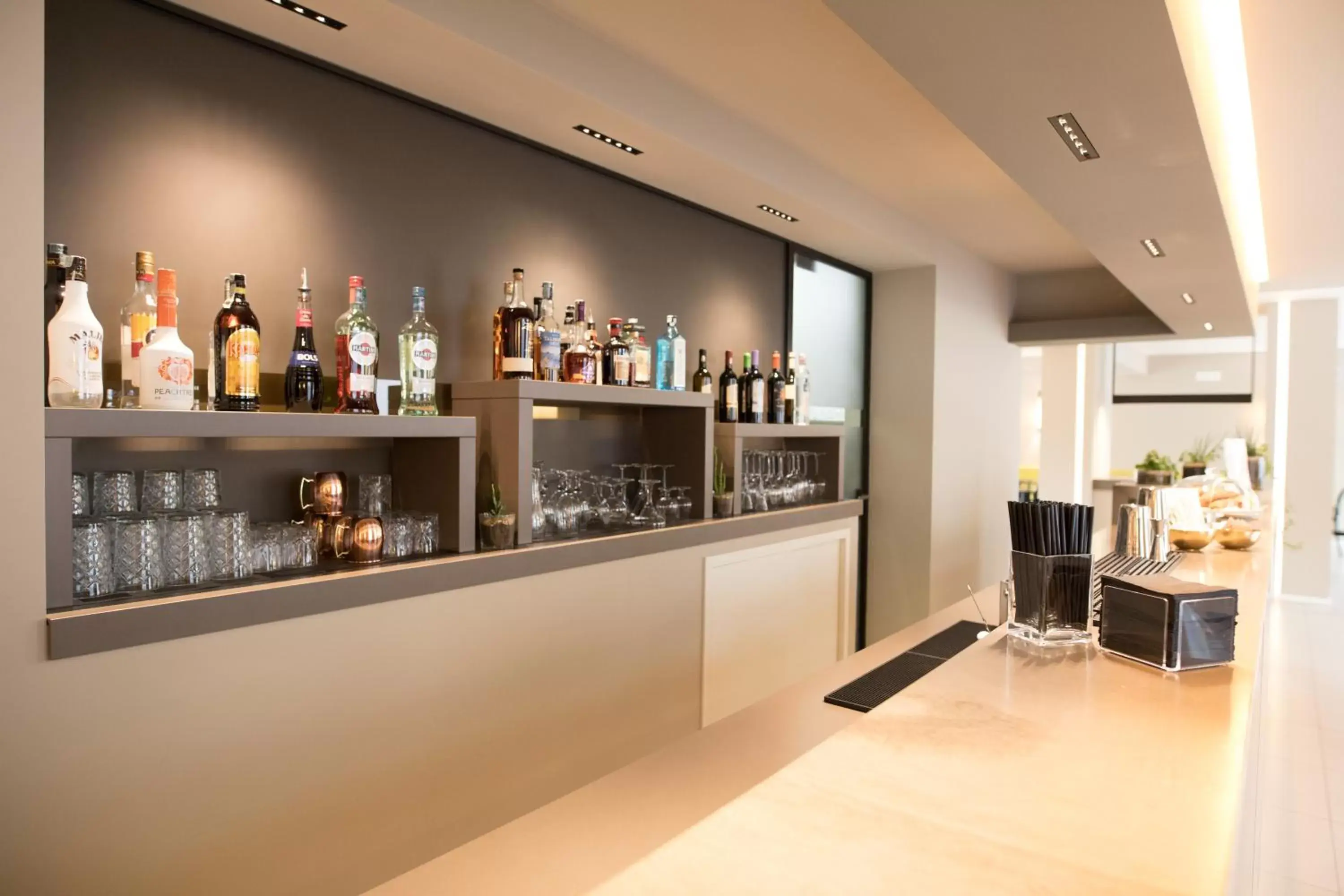 Lounge or bar in Airone City Hotel