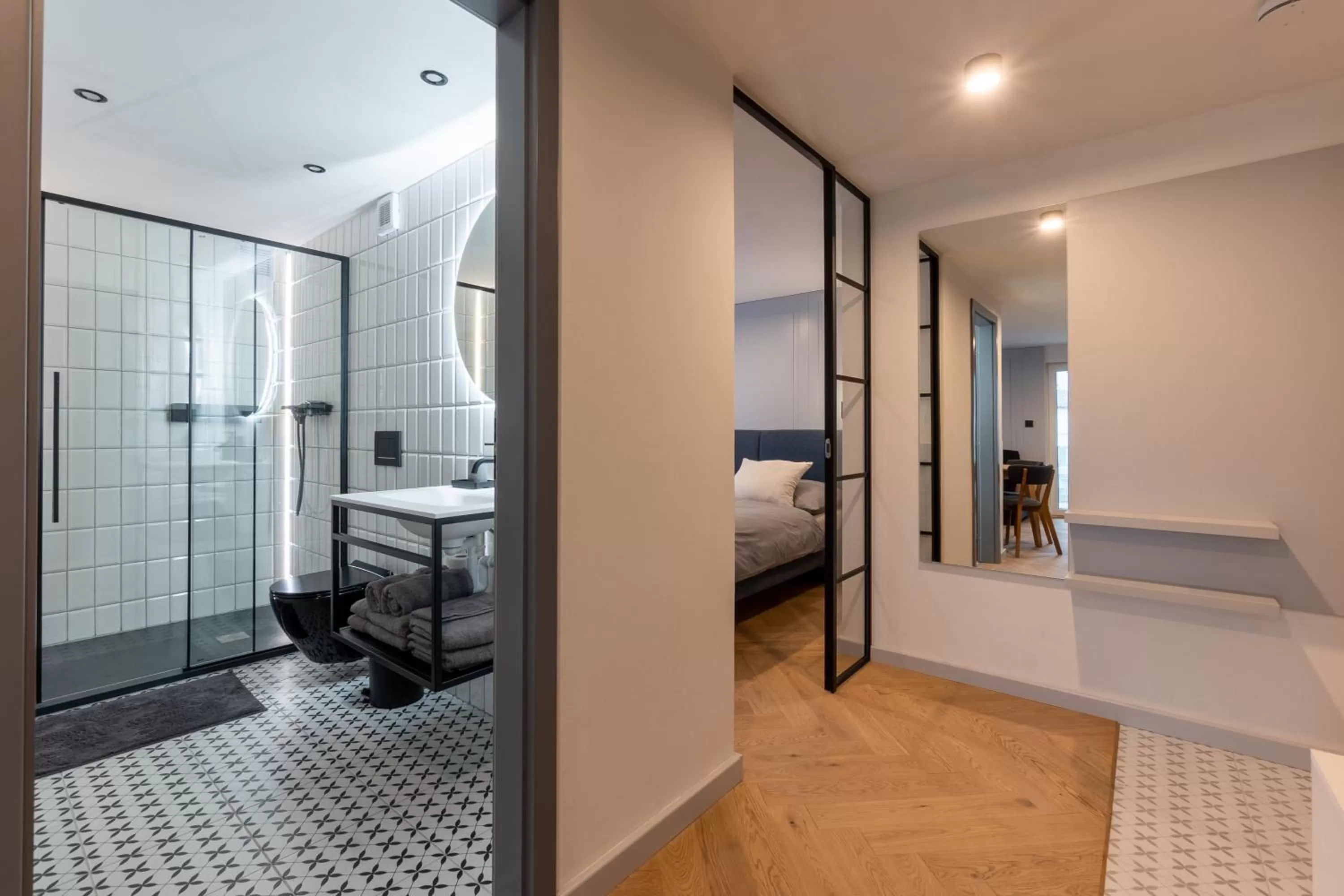 Photo of the whole room, Bed in Wellness Apartmány Vila Republika