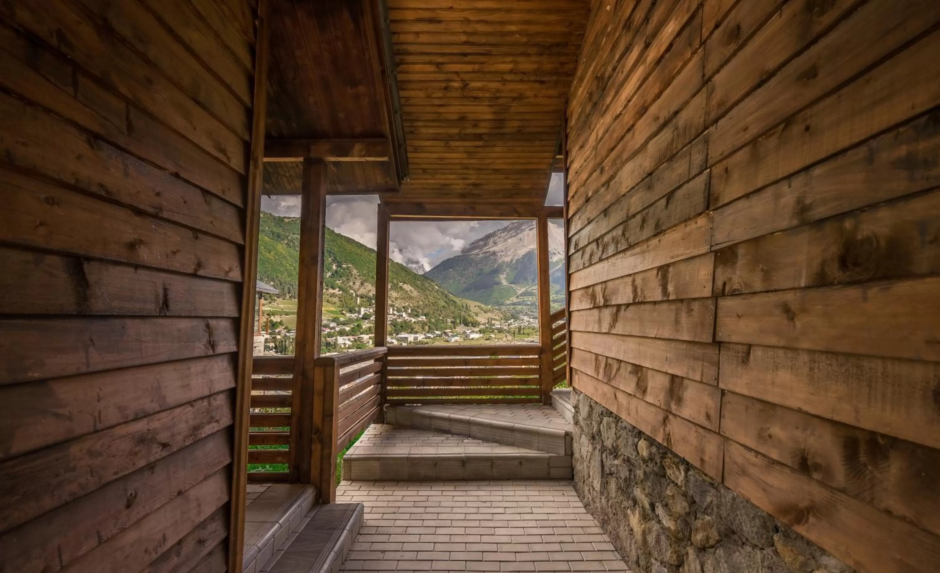 Balcony/Terrace in Hotel Banguriani